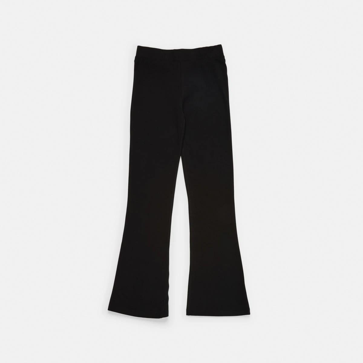 6 Flare Leggings Black, 6 of 7