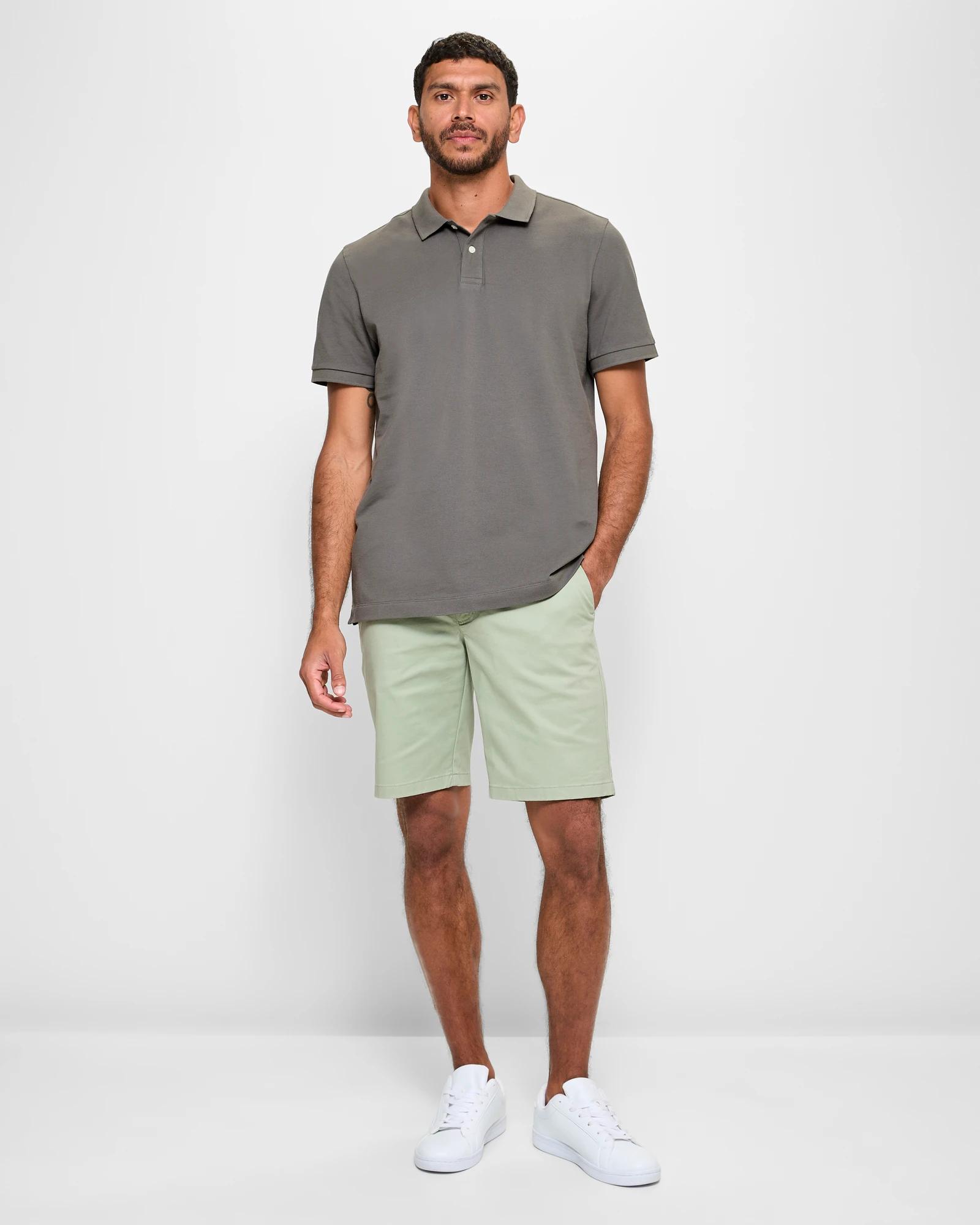 2 Target Australian Cotton Pique Polo Shirt GUNMETAL, 2 of 5