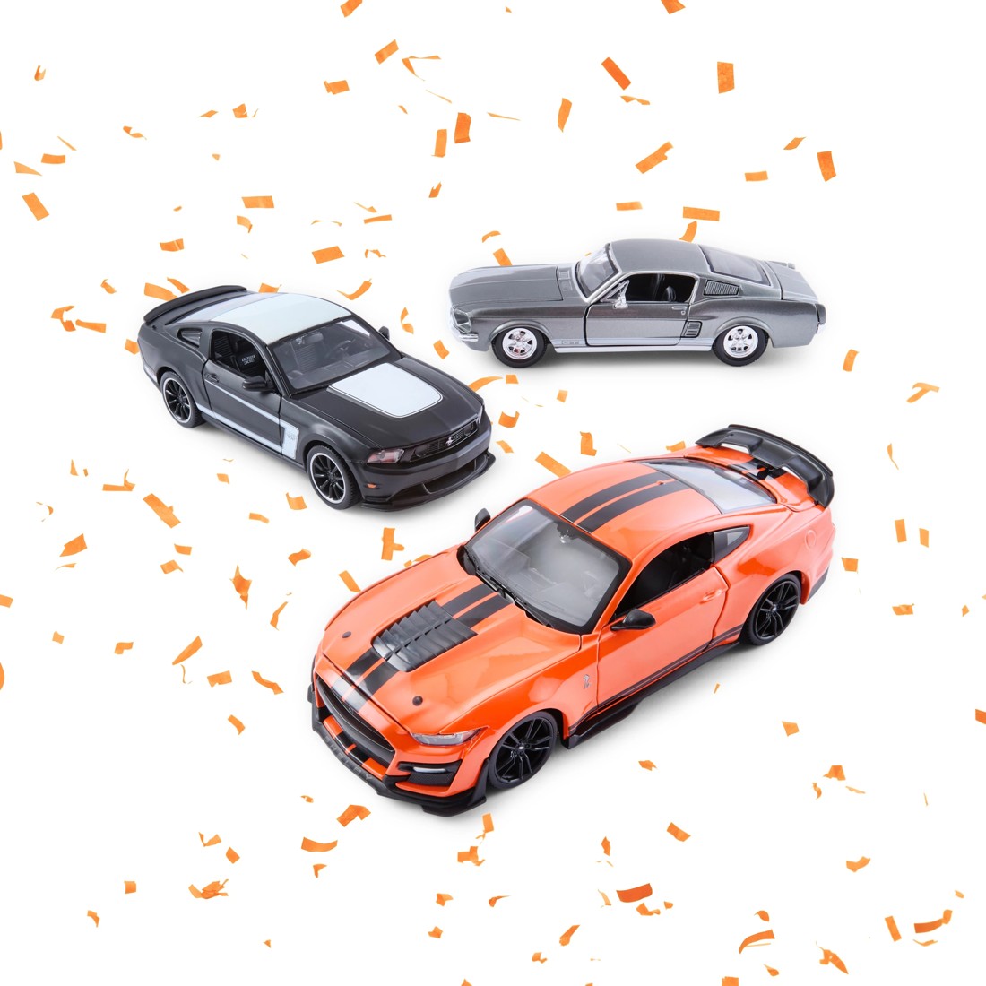 1 3 Pack Maisto Special Edition 1:24 Mustang Cars Gift Pack, 1 of 7