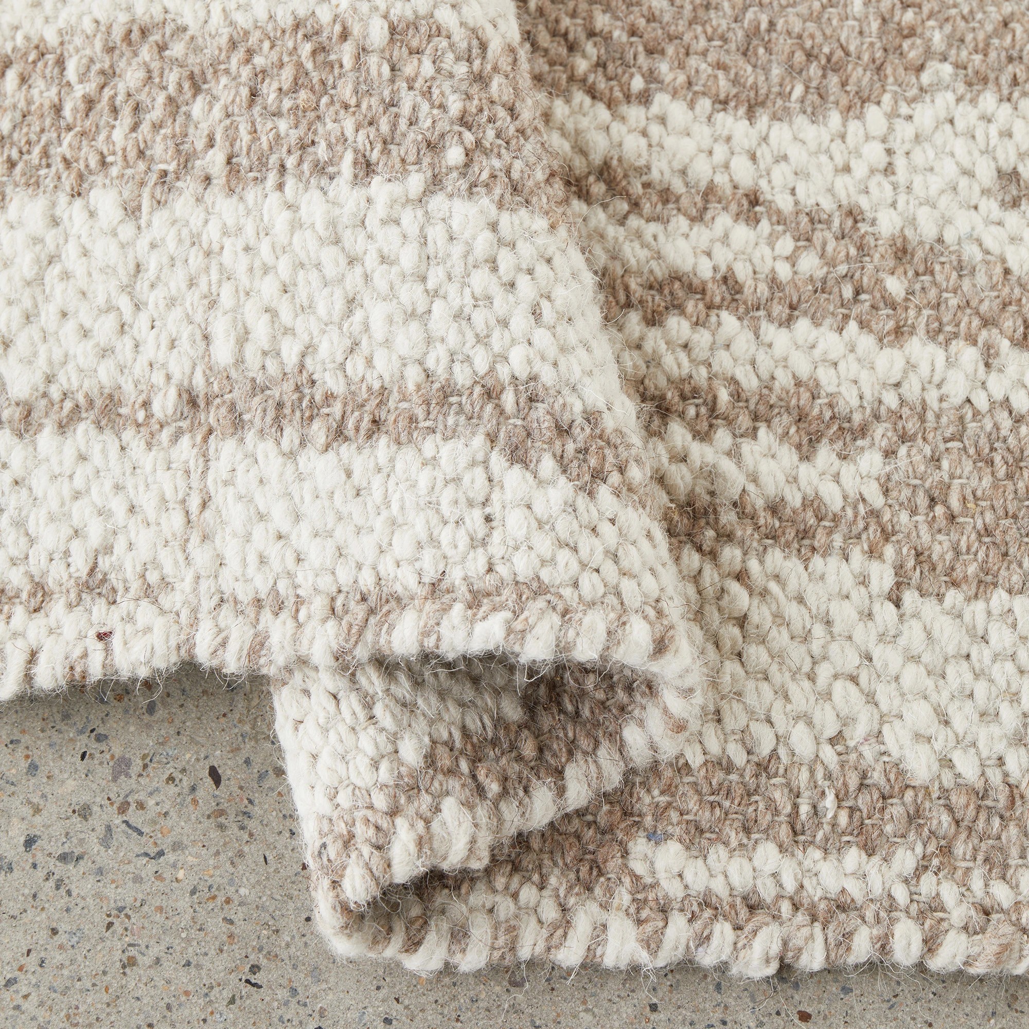 6 Common Ground Rugs Fjord Jan 320x230cm - Extra Large Floor Rug - Beige, 6 of 6
