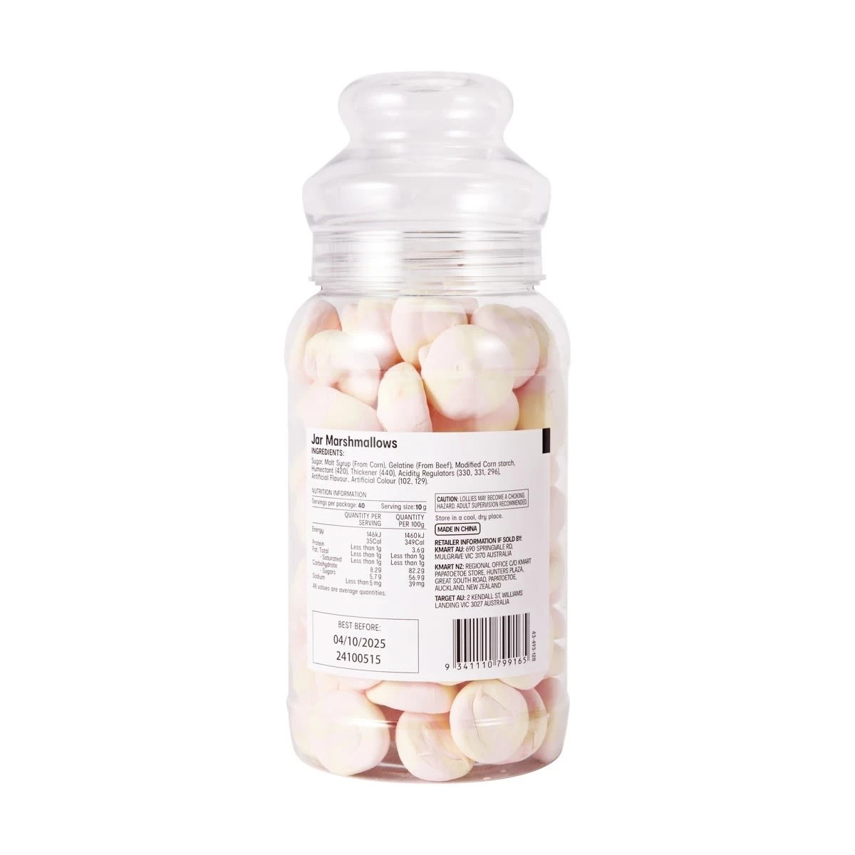 5 Strawberry Flavoured Jelly Filled Marshmallows 400g, 5 of 5