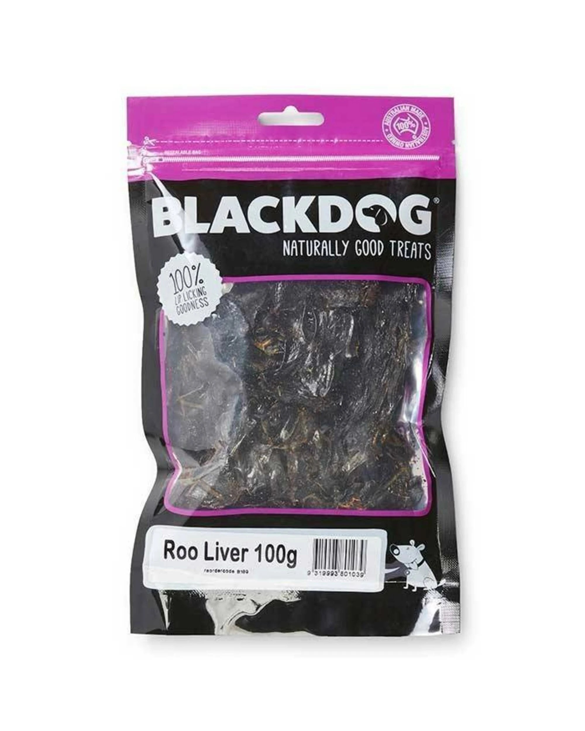 1 Black Dog Roo Liver 100g, 1 of 1