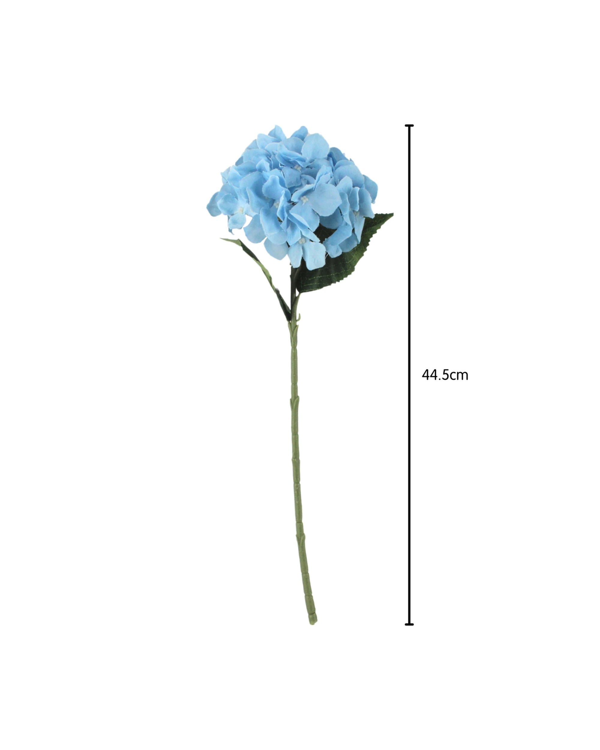 2 Gold Star Artificial Pastel Hydrangea 1 Stem - Blue, 2 of 3