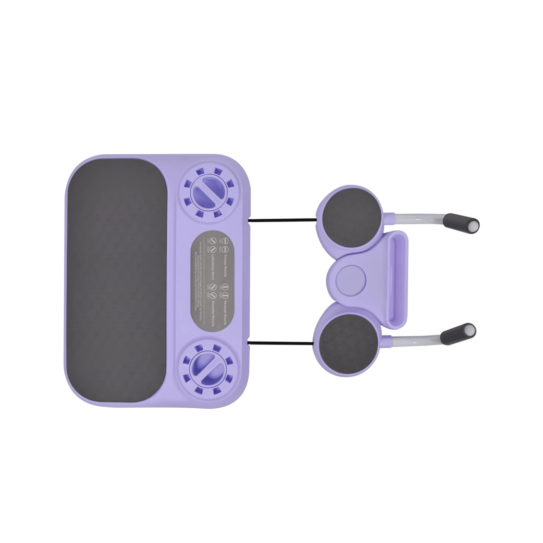 2 Advwin Multi-Functional Ab Board with Resistance Bands & Push-Up Attachments for Core Home Fitness Equipment, 2 of 7