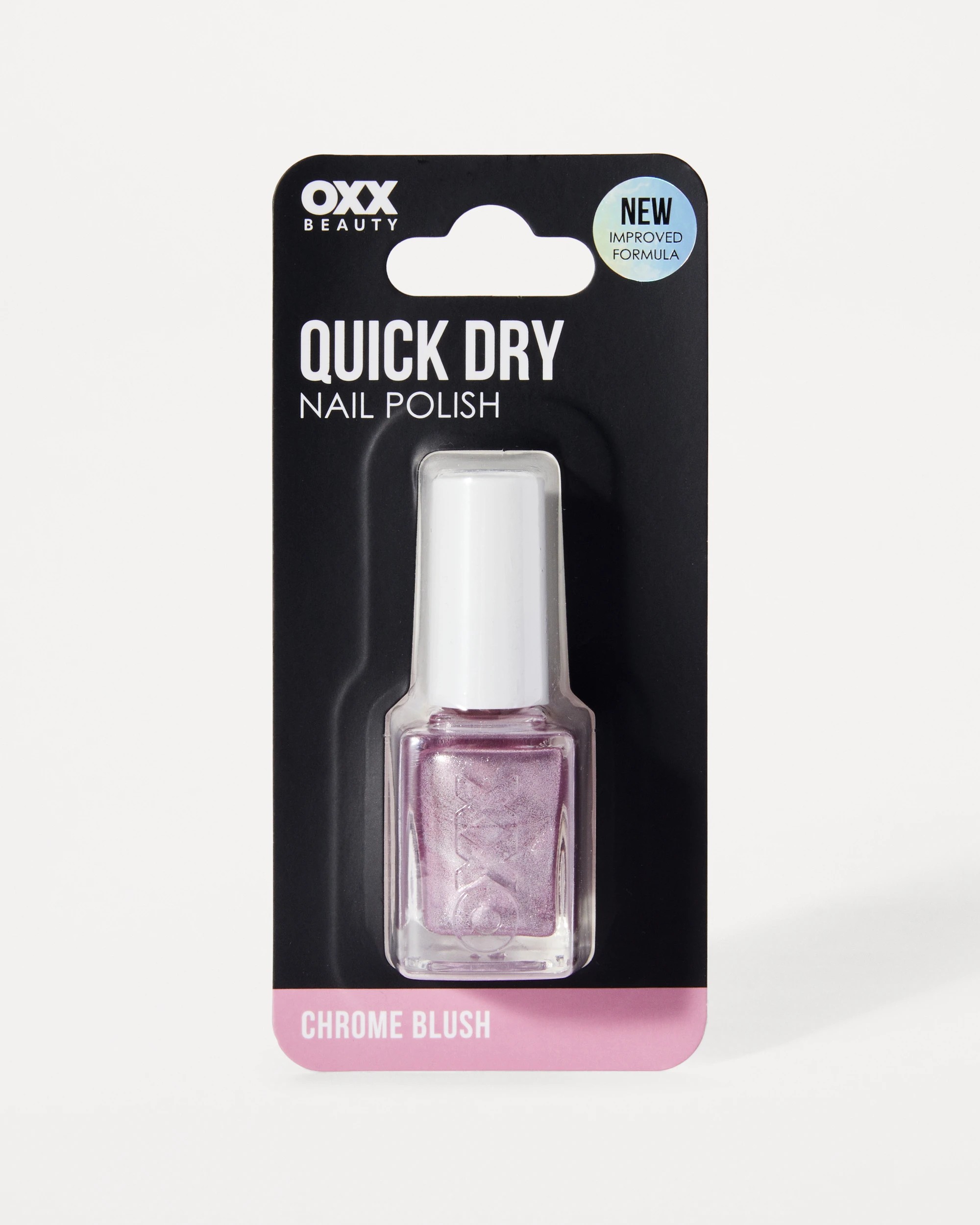 5 OXX Beauty Quick Dry Nail Polish - Chrome Blush, 5 of 6