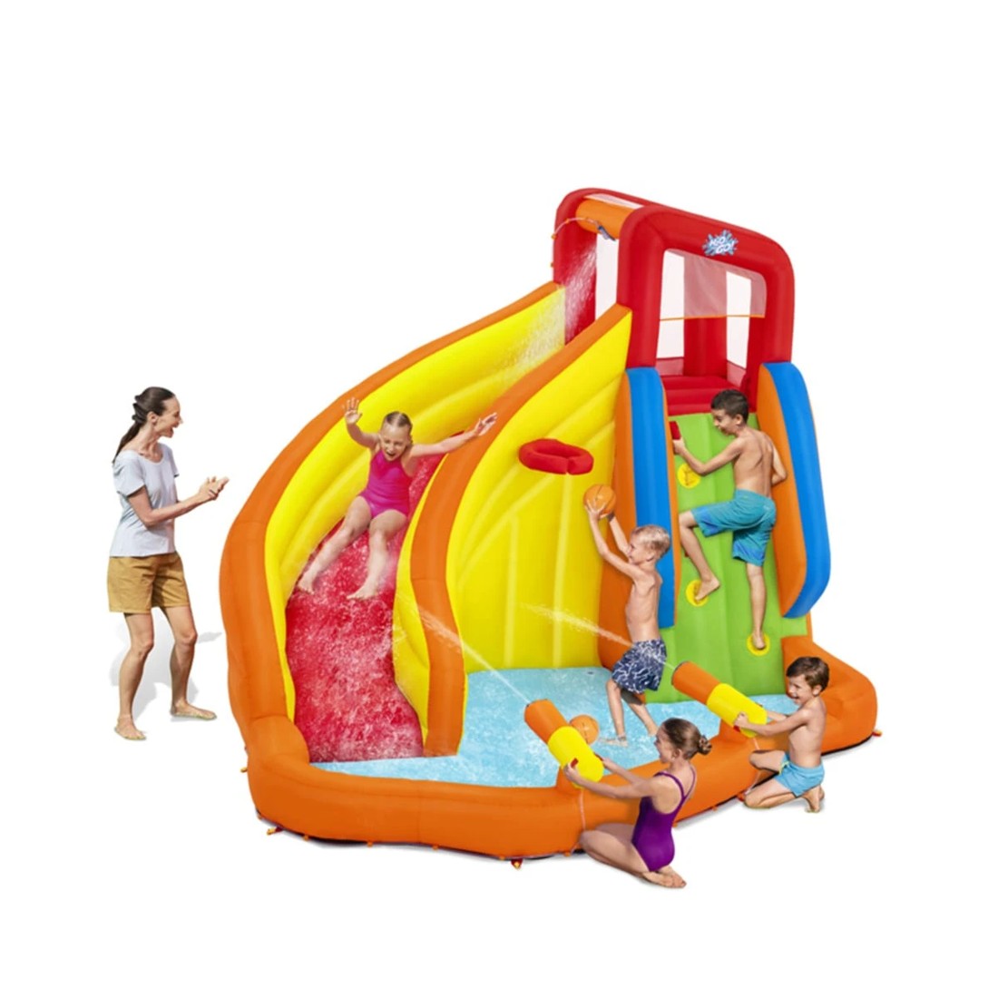 3 Bestway H2O Go Splash Tower Mega Water Park, 3 of 6