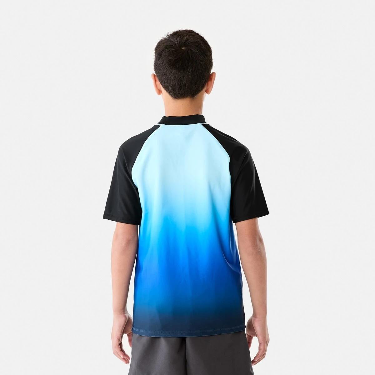 2 Short Sleeve Print Vest OCEAN OMBRE  BLUE, 2 of 6