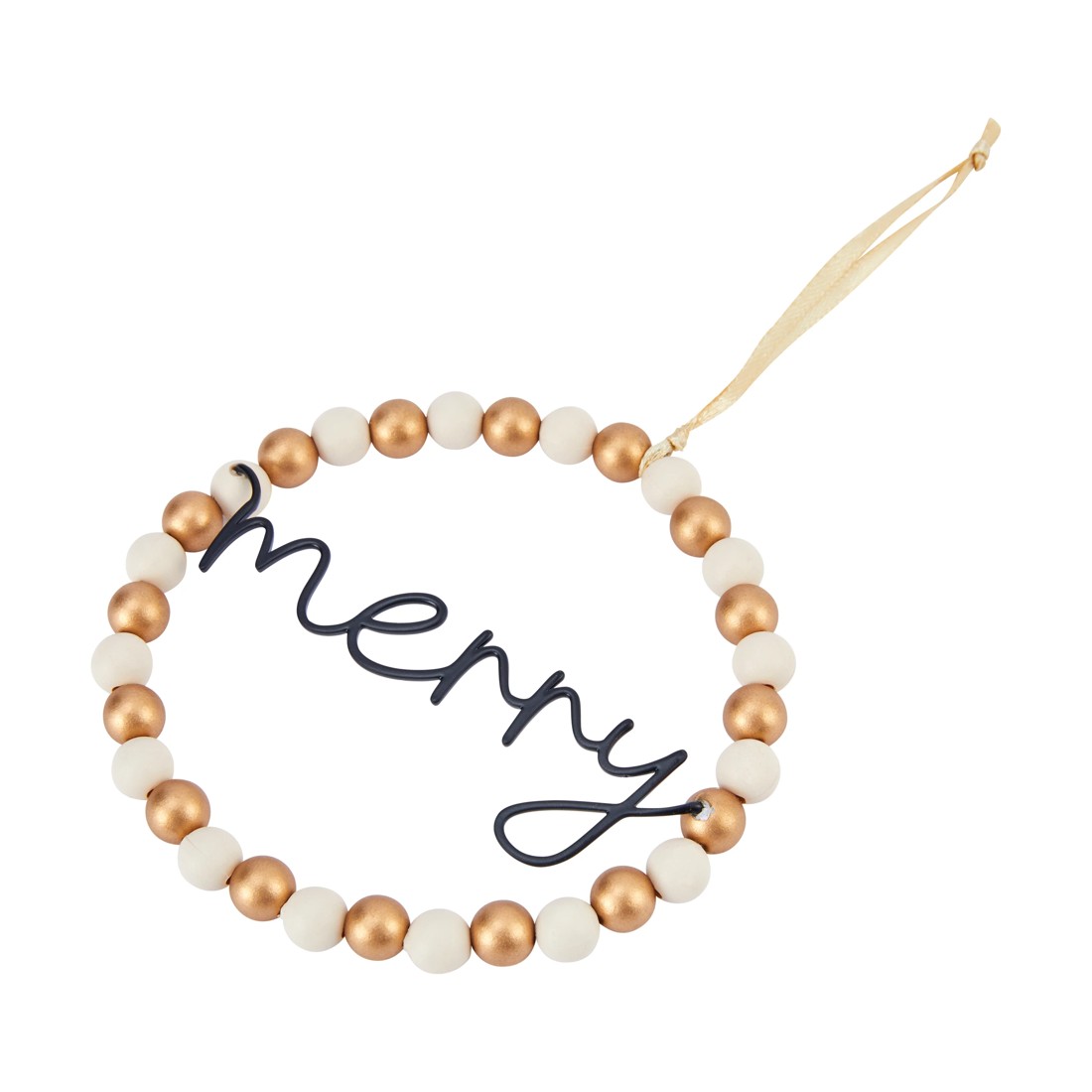 4 Bead Wreath Decoration - Assorted, 4 of 6