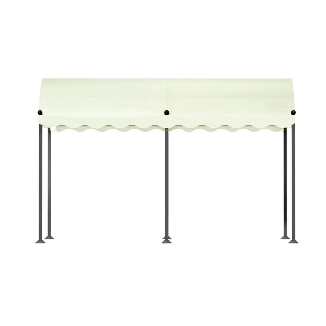 3 Instahut Gazebo Marquee 4x3m Outdoor Event Wedding Tent Camping Party Shade Iron Art Canopy - Beige, 3 of 6