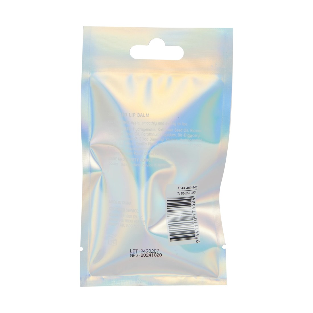 5 OXX Skincare Lip Balm 15ml - Birthday Cake Scented, 5 of 5