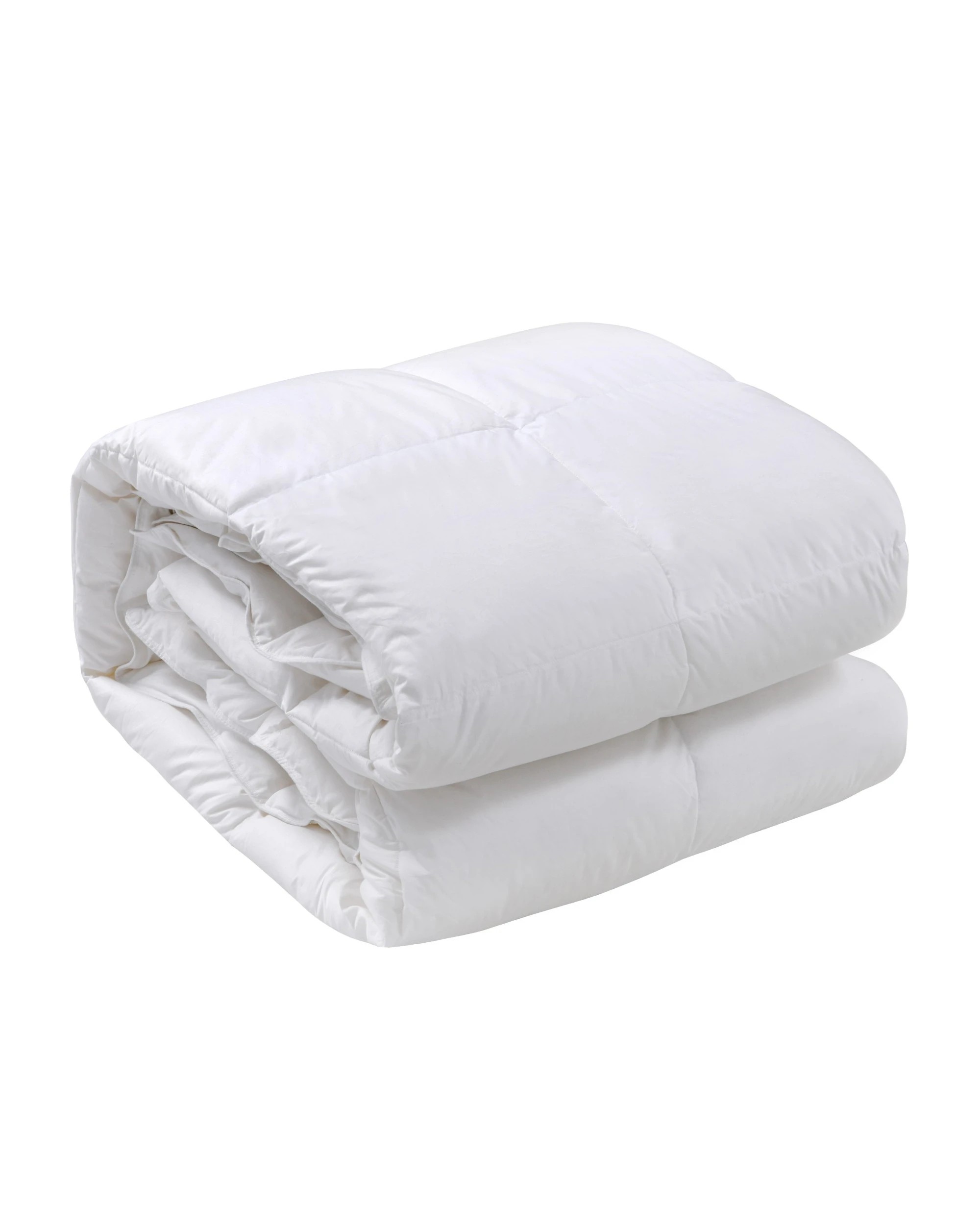 2 Dreamaker 100% Goose Down Fibre Winterweight Quilt - Double Bed - White, 2 of 3
