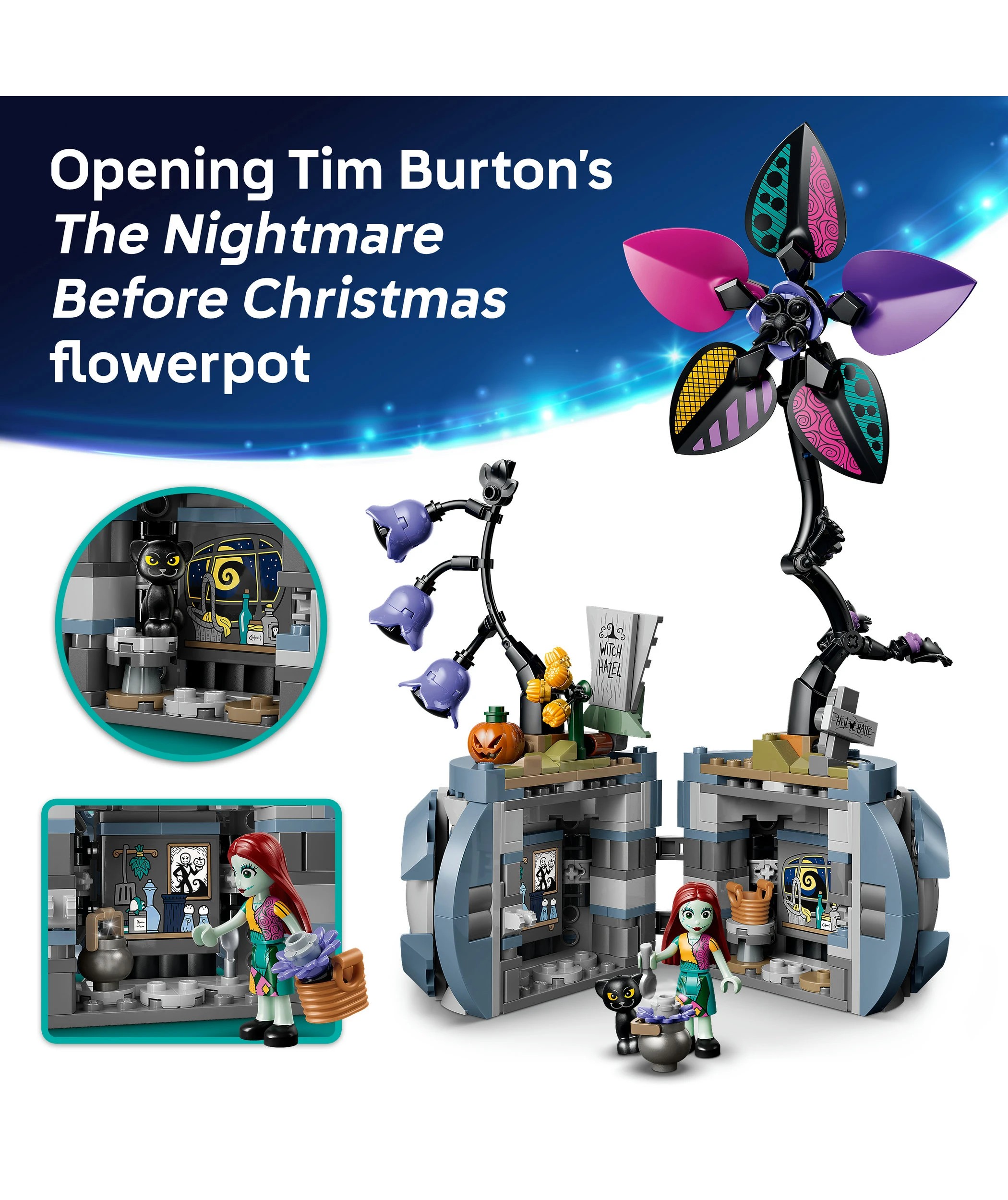 4 LEGO Disney Classic Sally's Flowerpot 43288, 4 of 10