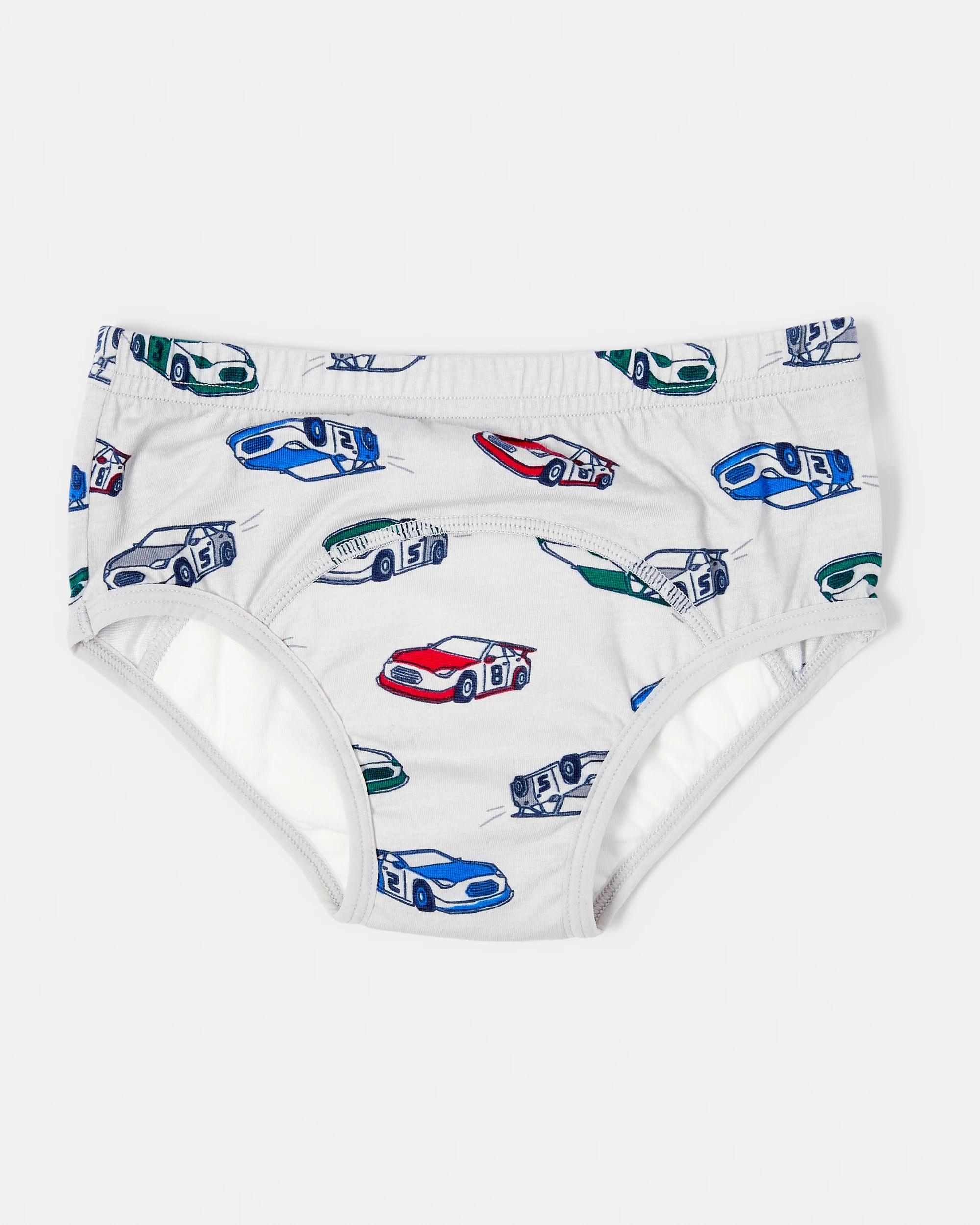 7 5 Pack Training Undies Blu Cars, 7 of 7