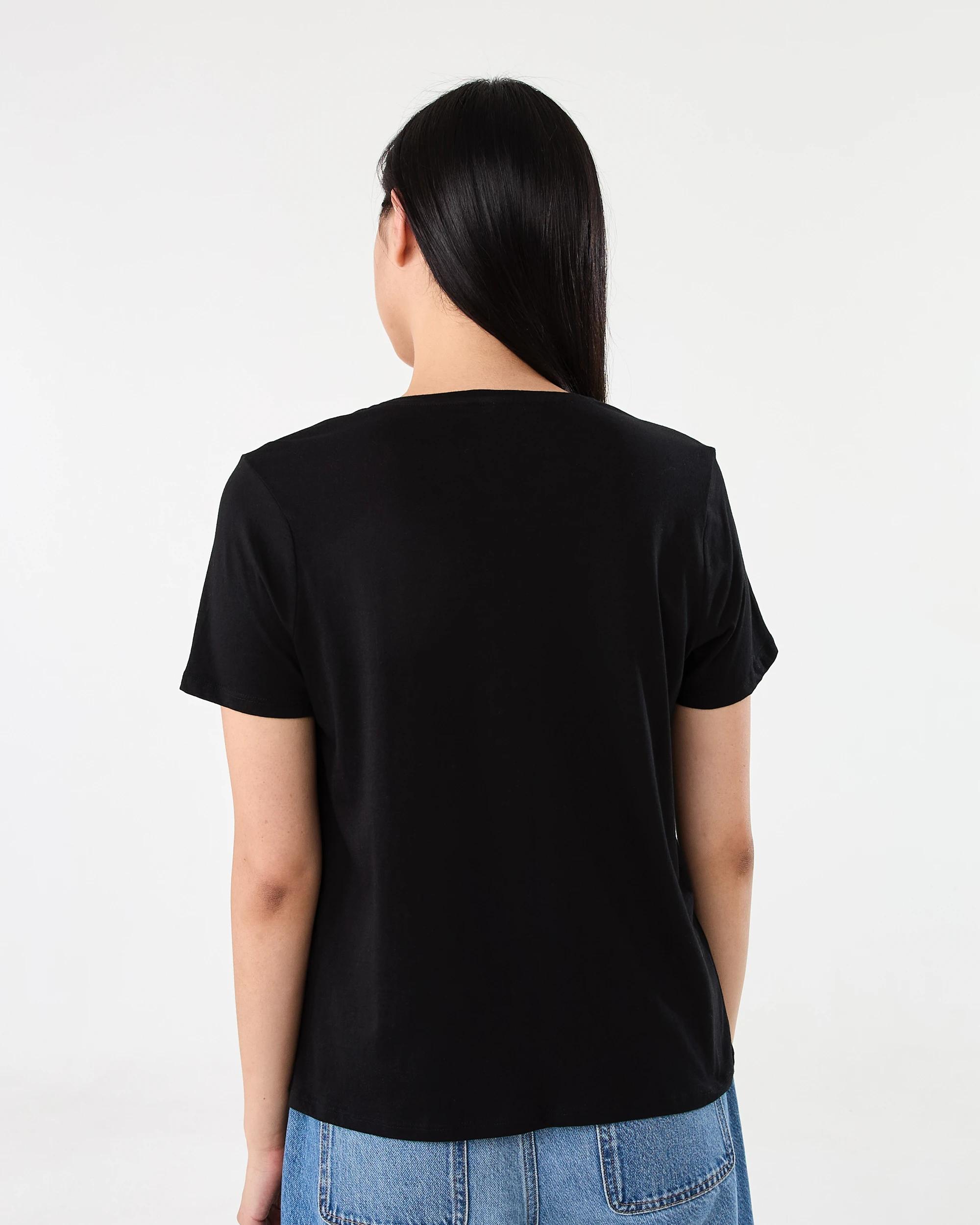 3 Basic T-shirt BLACK, 3 of 5