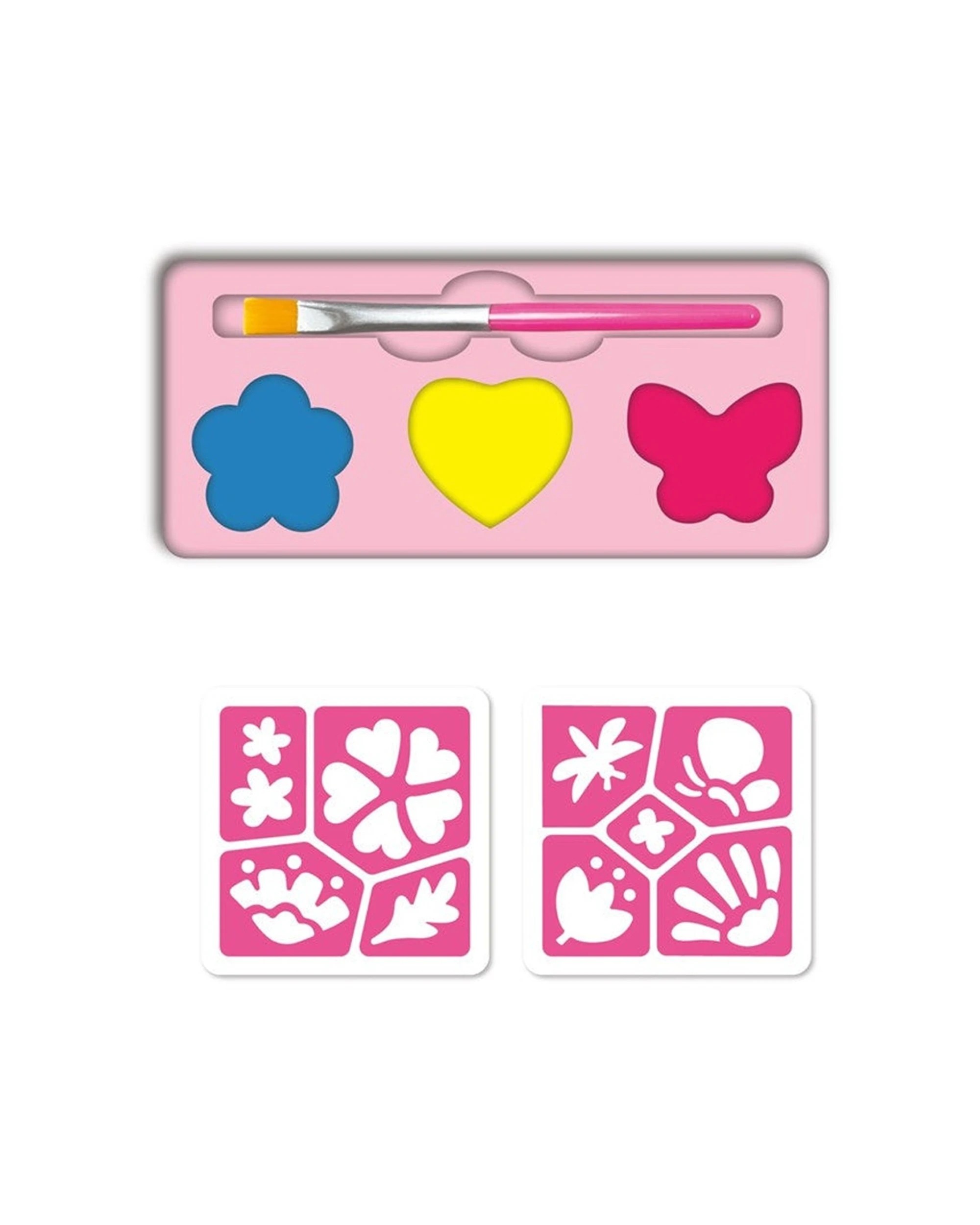 3 Avenir Fancy Me My Creative Face Art Kit Paint Flower Princess Kids - Multi, 3 of 3