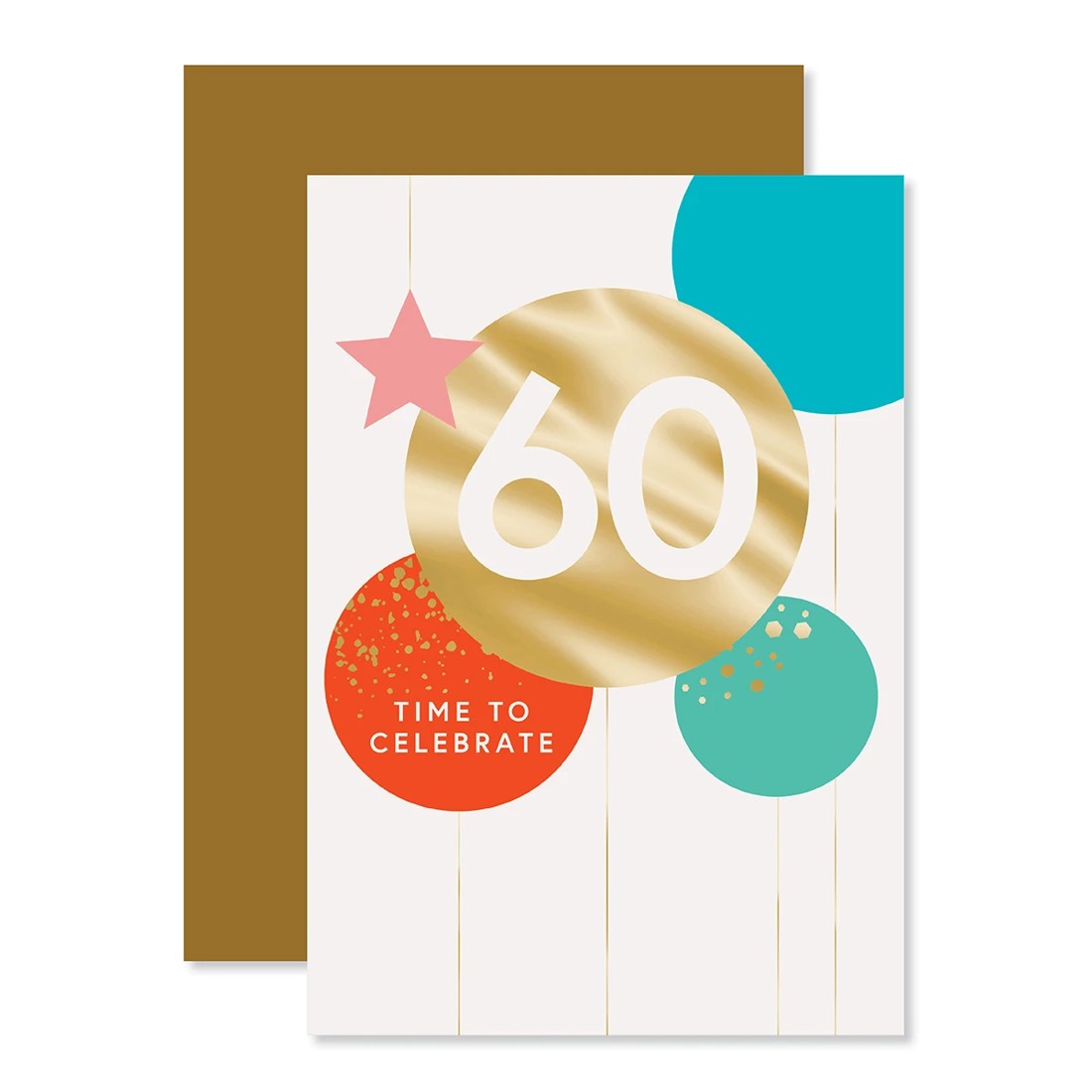 1 Connections from Hallmark 60th Birthday Card - Time To Celebrate, 1 of 3