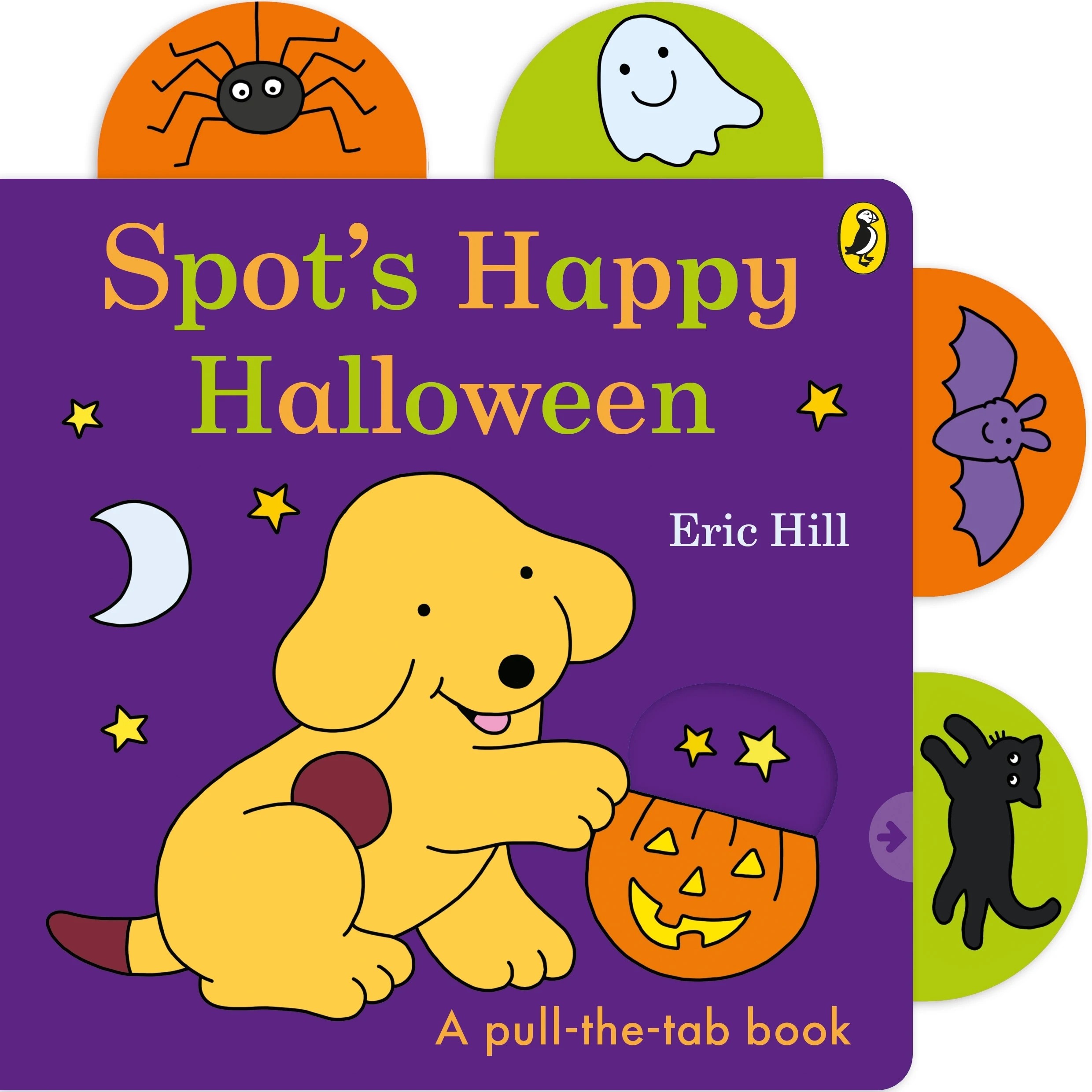 1 Spot's Happy Halloween: A Pull-the-Tab Book by Eric Hill - Book, 1 of 1