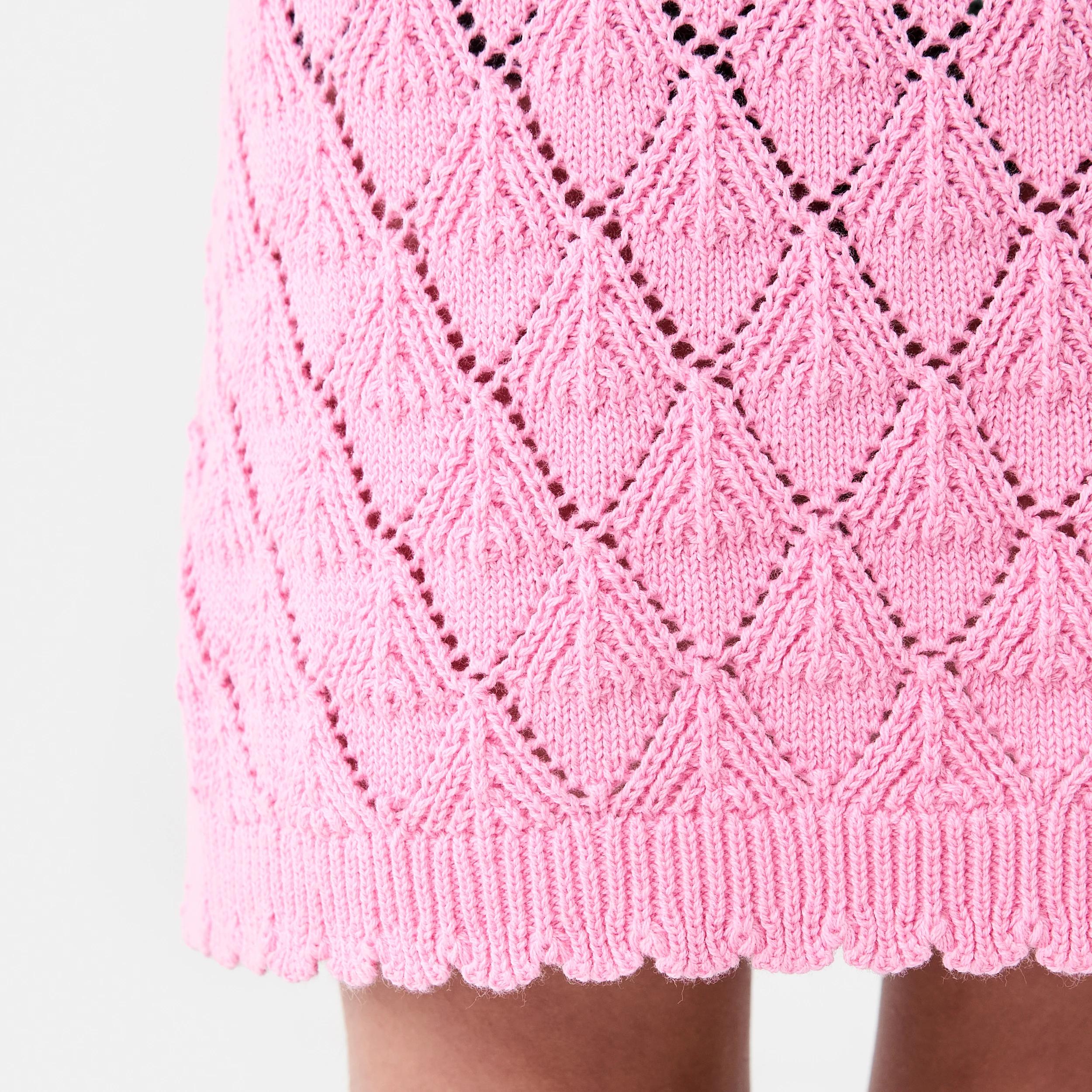 5 Knitted Dress BUBBLEGUM PINK, 5 of 7