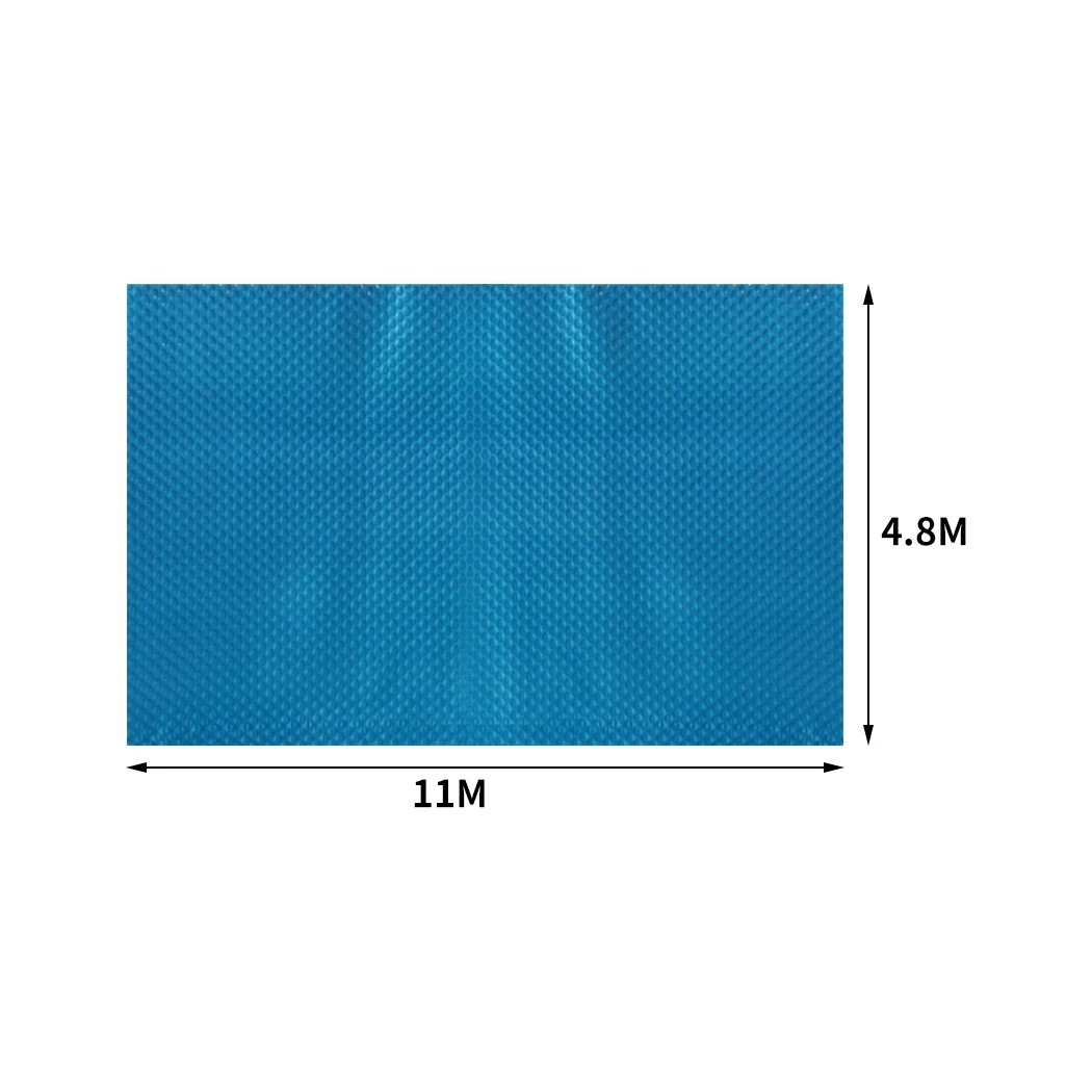 2 TradeRight Solar Swimming Pool Cover 400 Micron Outdoor Bubble Blanket Heater 11 X 4.8m, 2 of 5