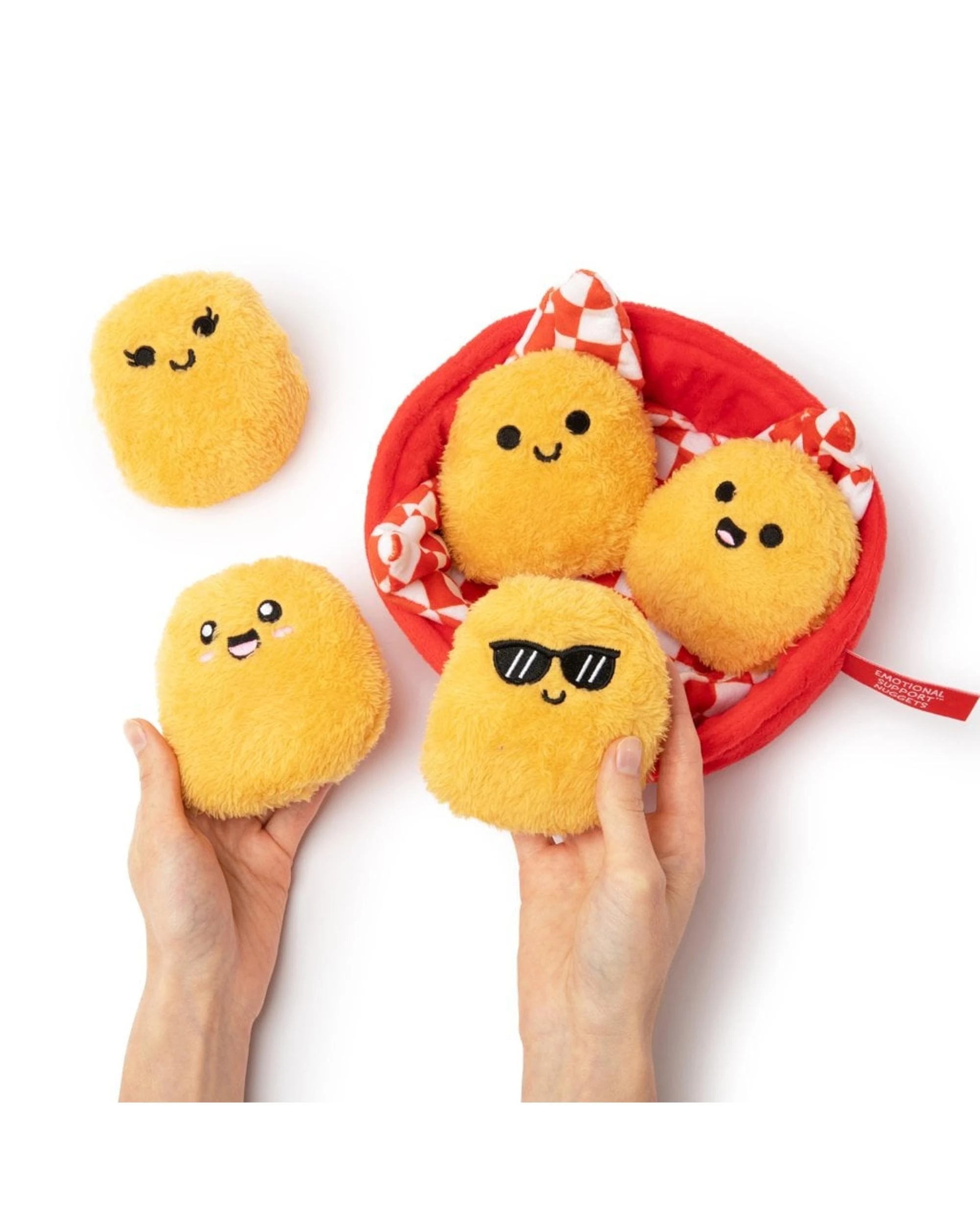 9 Emotional Support Nuggets Plush Set - Refresh, 9 of 10