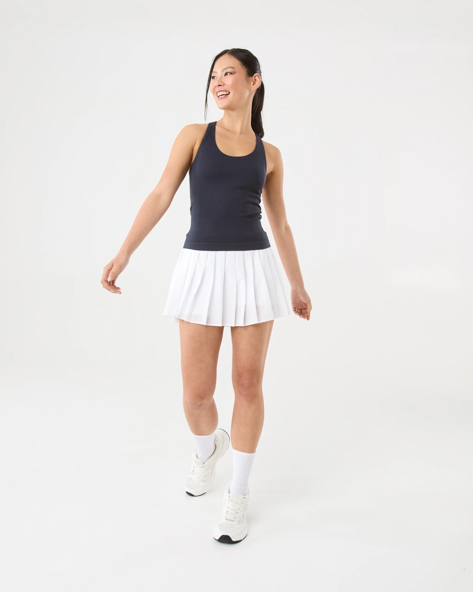 2 Active Womens Pleated Skort White, 2 of 9