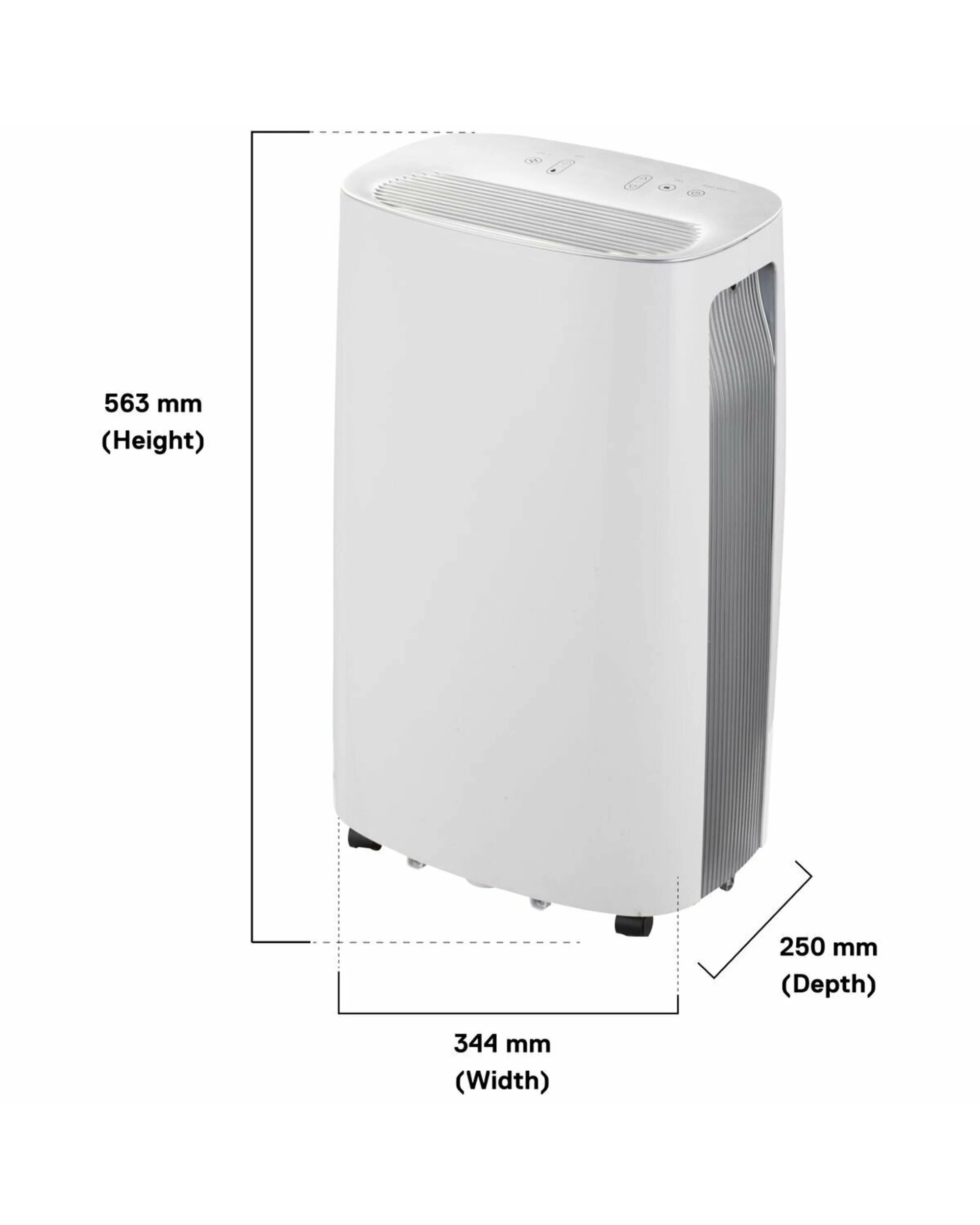 4 Omegaaltise 20L Dehumidifier - WHITE, 4 of 4
