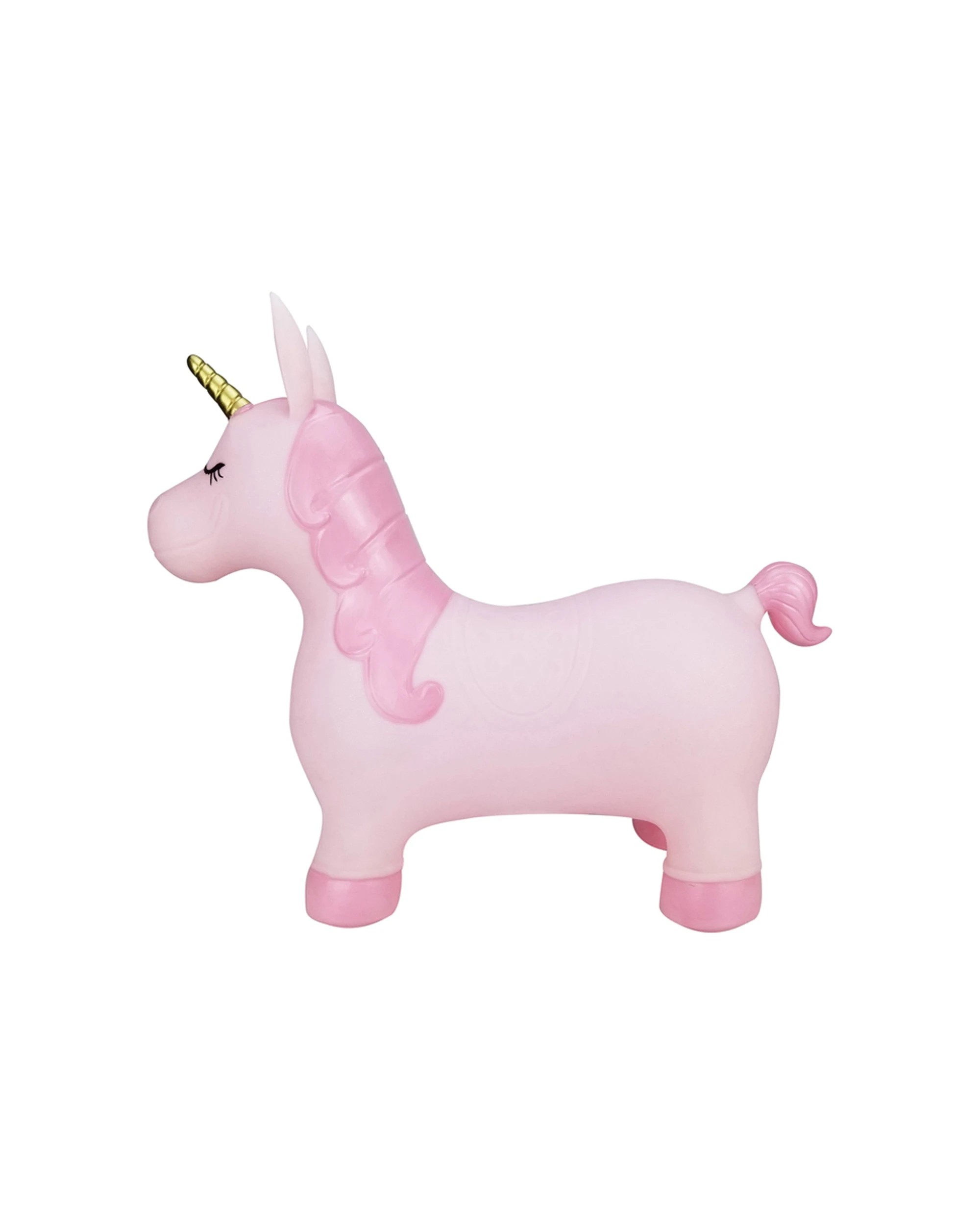 5 Kaper Kidz Bouncy Rider Pink Pearl The Unicorn Ride On Bouncer Toy Kids 12 Months Plus - Pink, 5 of 9