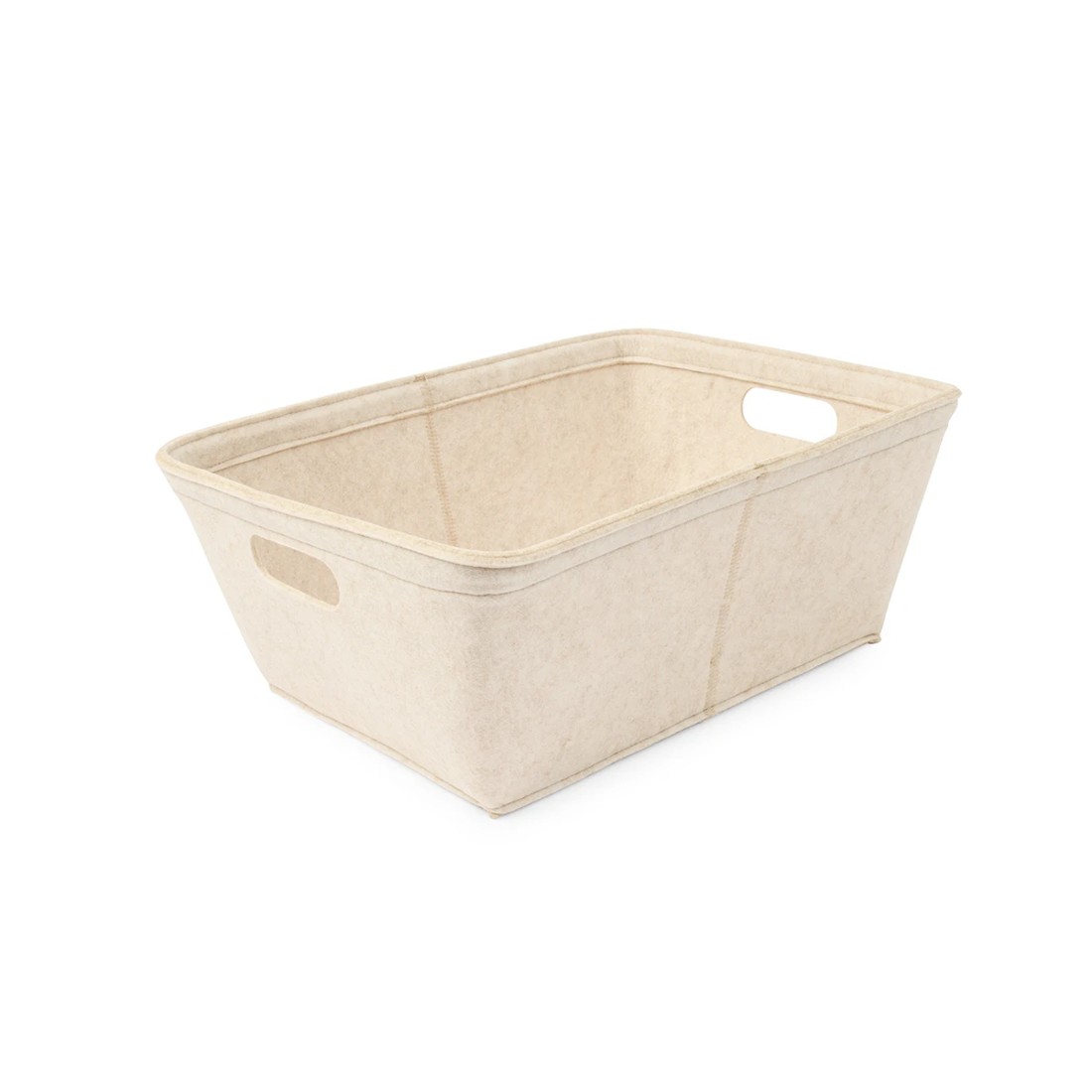 4 Felt Tub - Small, Beige, 4 of 10