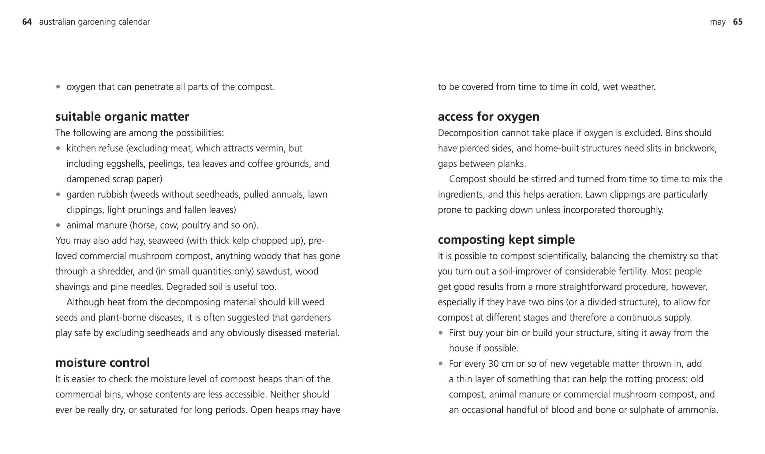 4 Australian Gardening Calendar - Book, 4 of 5