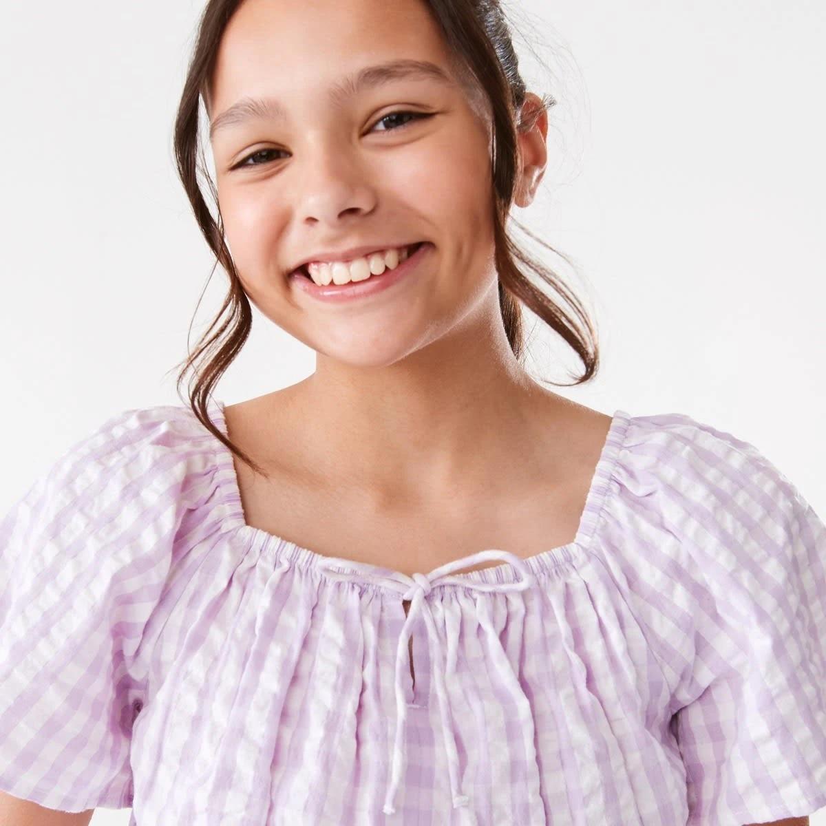 3 Flutter Sleeve Top Checks, 3 of 9