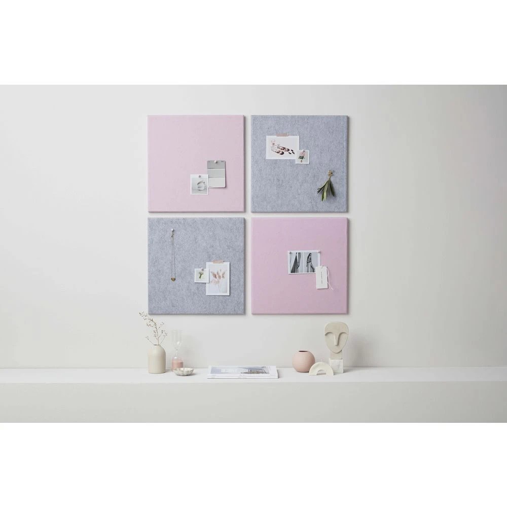 4 Otto Memo Feltboard 430 x 430 Grey, 4 of 6