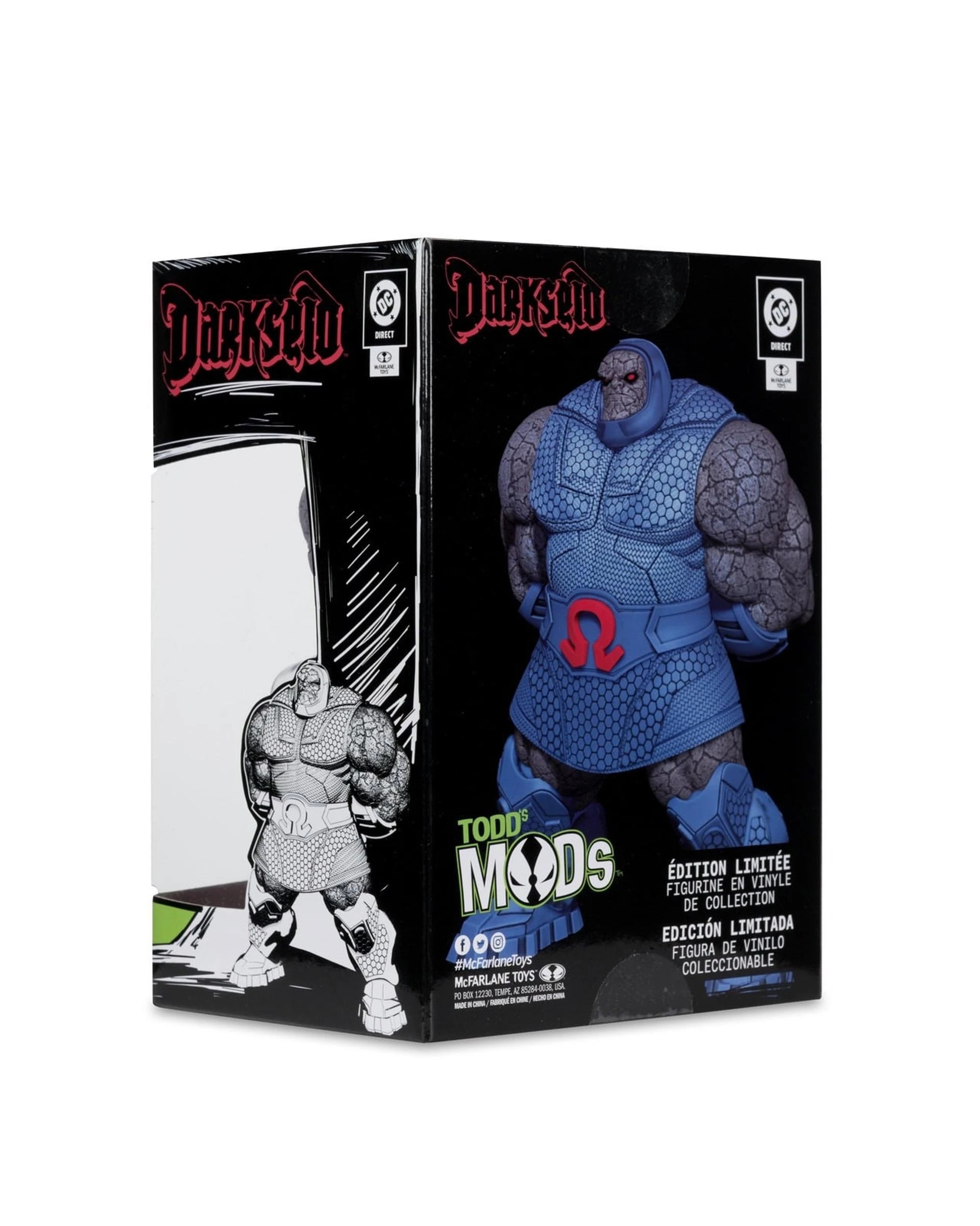 10 McFarlane DC Direct Todd's Mods Darkseid Limited Edition Collector Vinyl 4.5 inch Posed Figure, 10 of 10