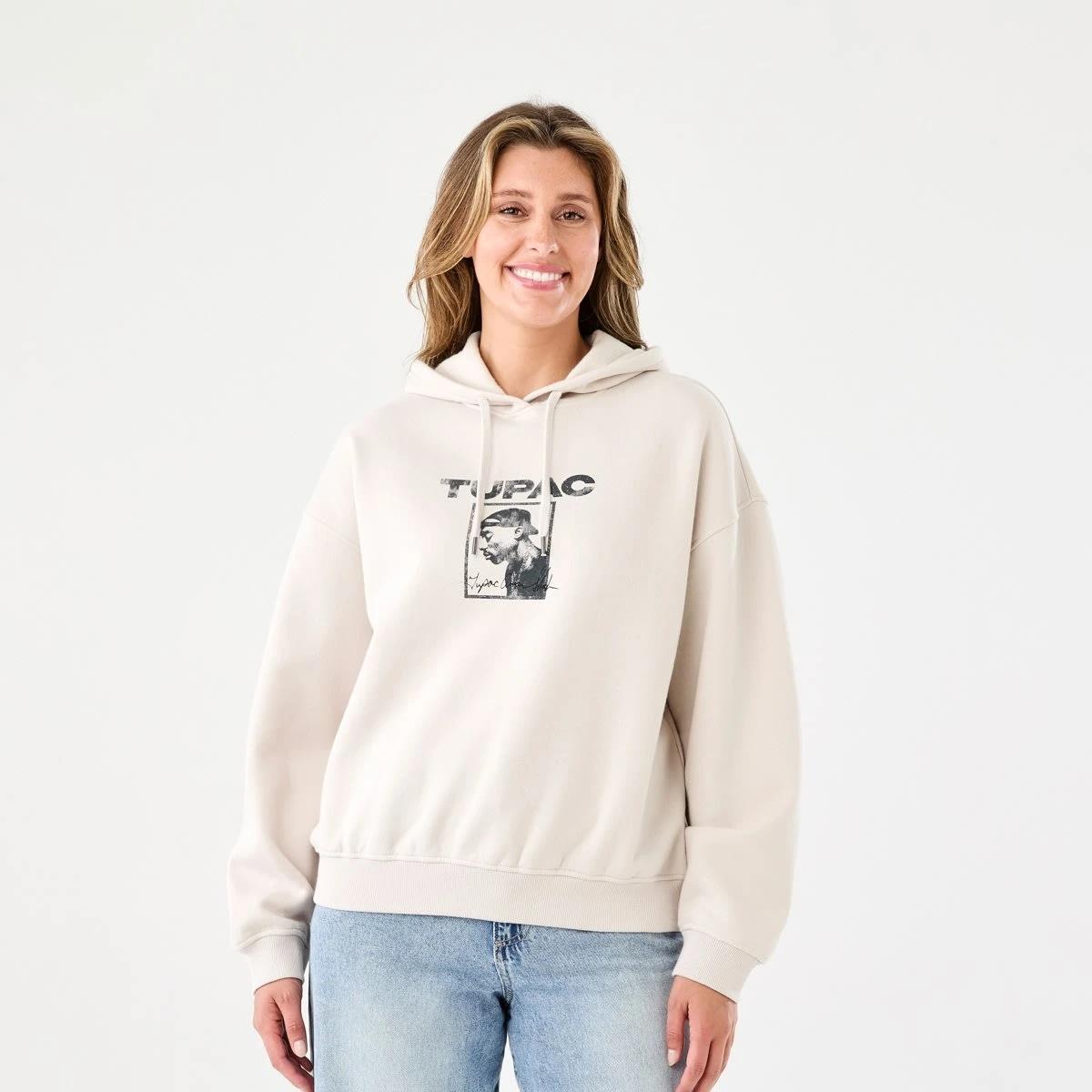 1 Tupac License Long Sleeve Hoodie Tupac, 1 of 6