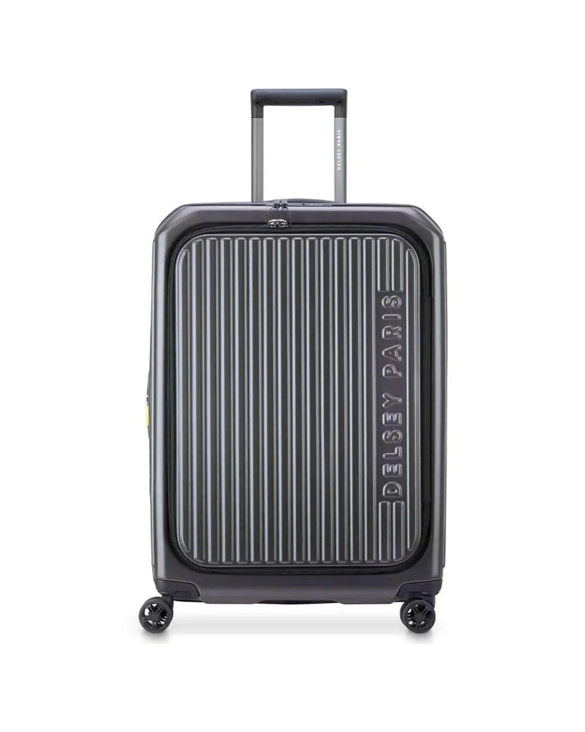 1 Delsey Securtime Zip 66 cm Top Opening 4-Wheel Expandable Suitcase TSA Lock Anthracite - Grey, 1 of 8