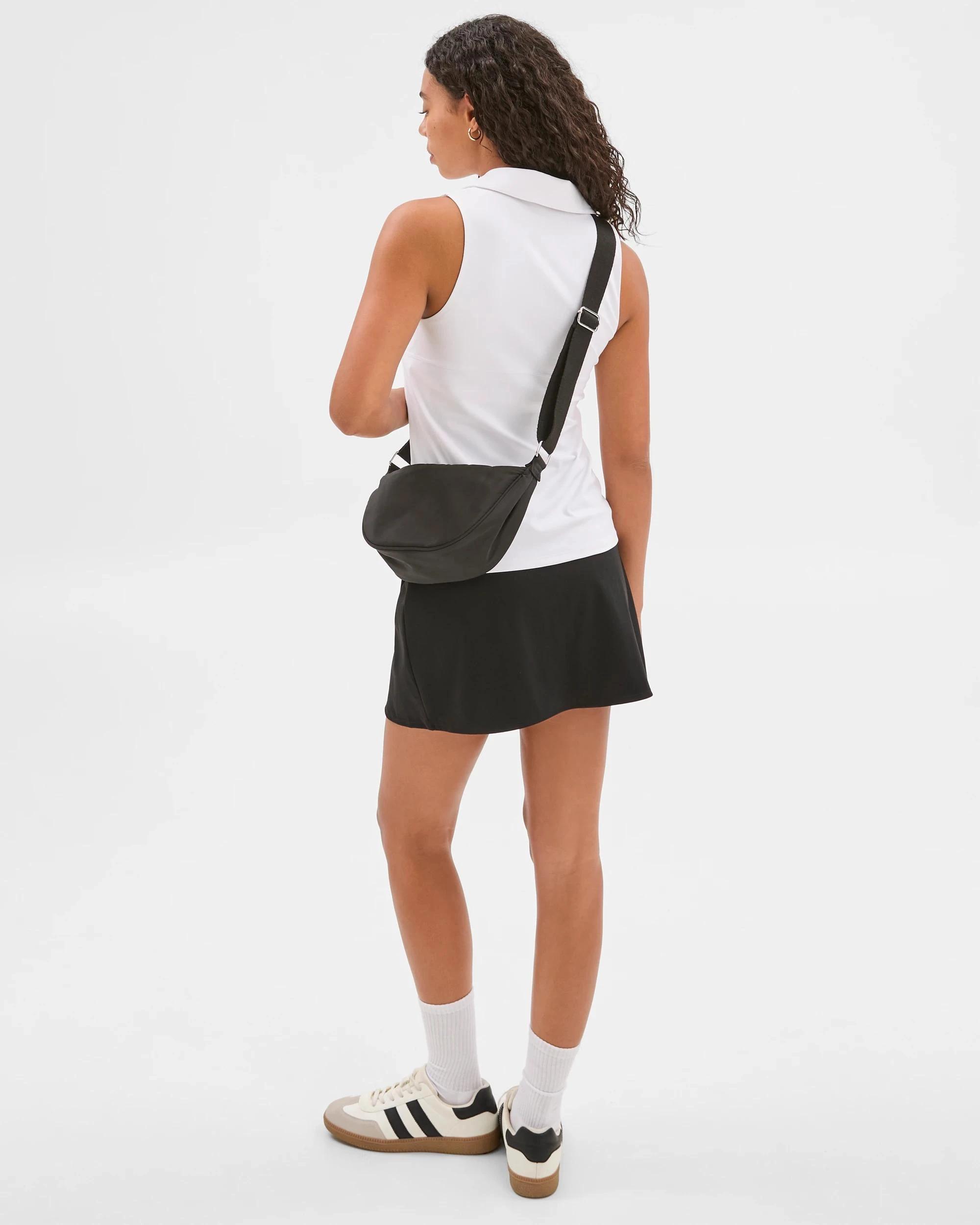 5 Target Active Tennis Polo Tank Top WHITE, 5 of 5