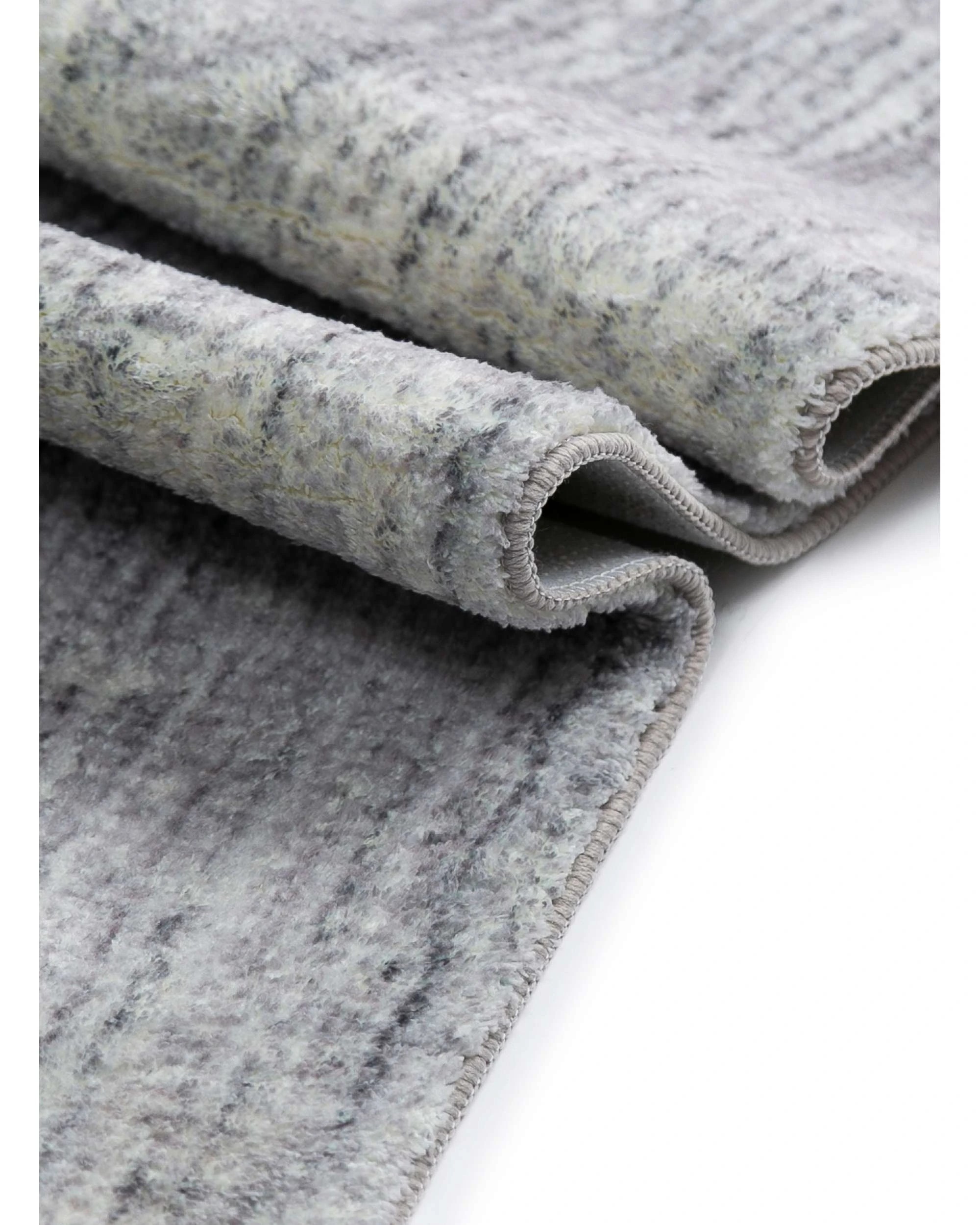 6 Loopsie Tomi Distressed Washable Rug-330cm x 240cm - Grey, 6 of 7