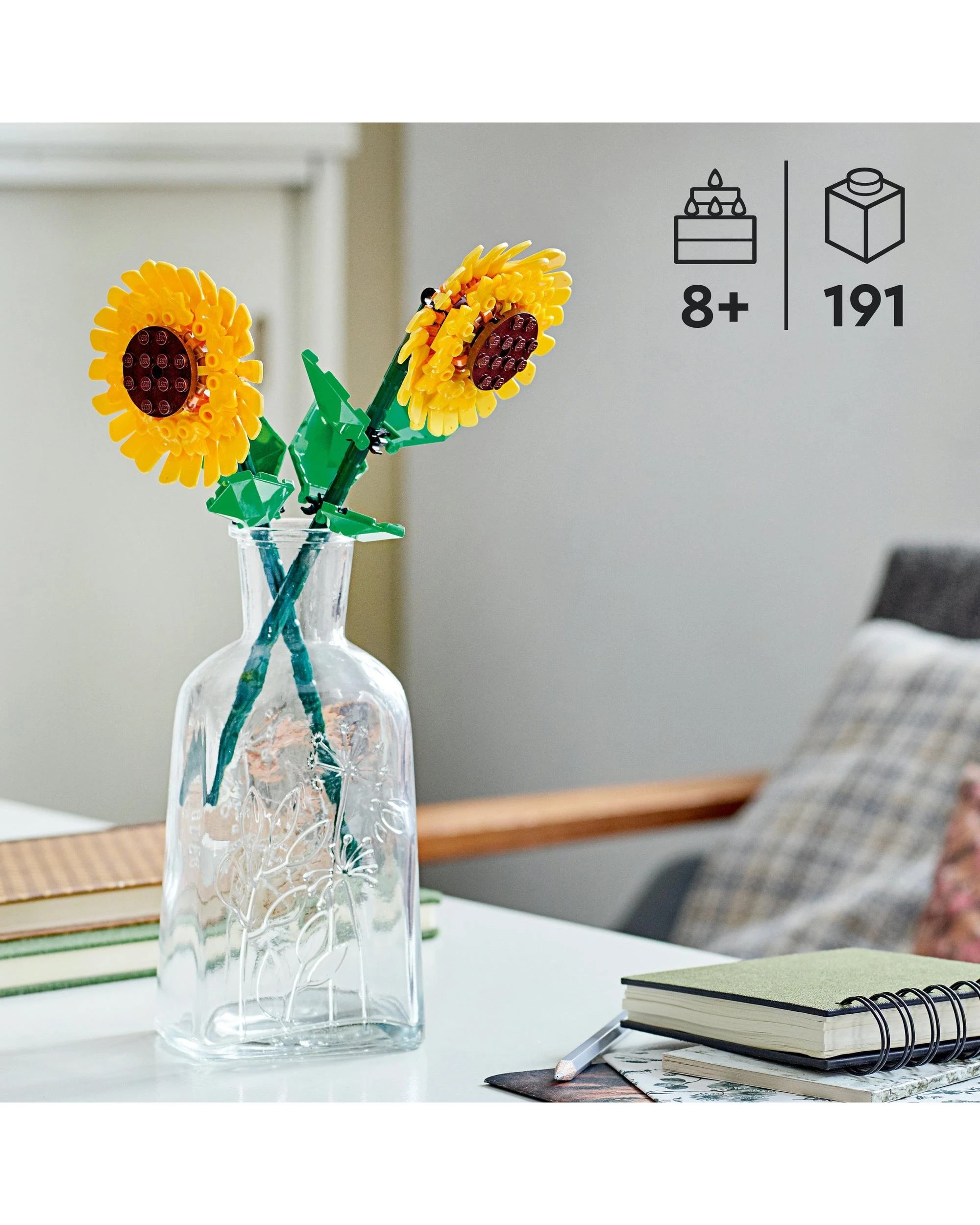 3 LEGO Botanicals: Sunflowers - 40524, 3 of 7