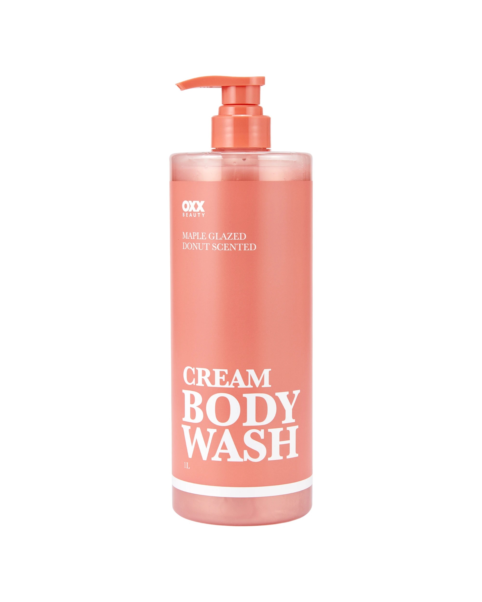 1 OXX Beauty Cream Body Wash 1L - Maple Glazed Donut Scented, 1 of 3