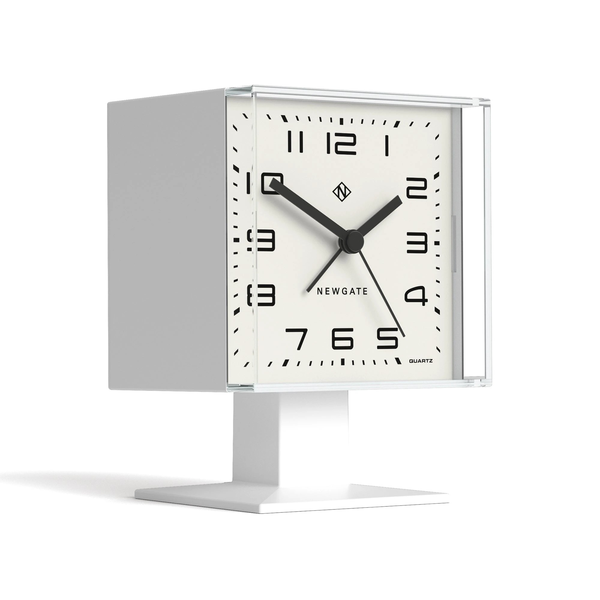 2 Newgate Victor Alarm Clock - White, 2 of 4