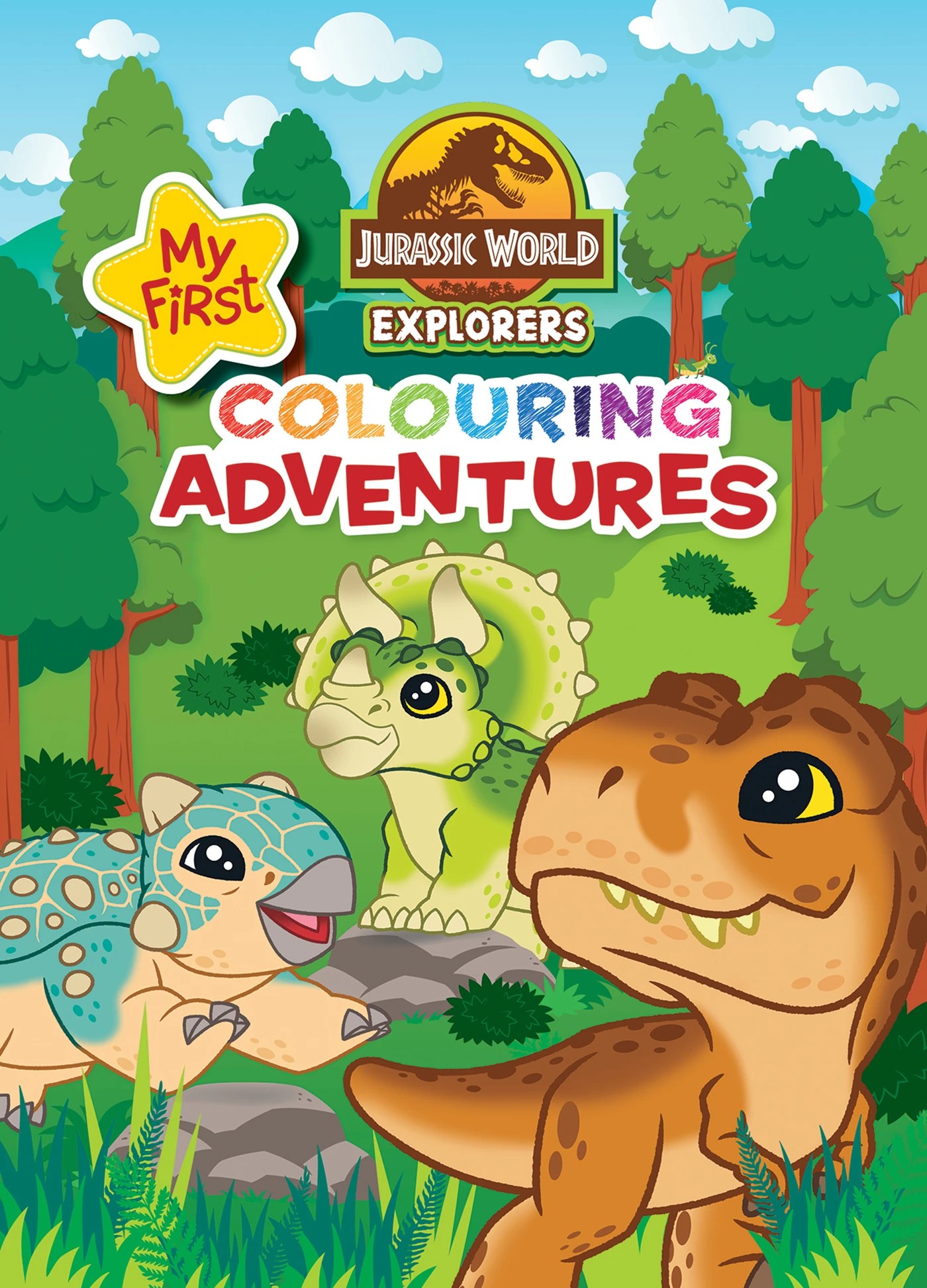 1 Jurassic World Explorers: My First Colouring Adventures - Book