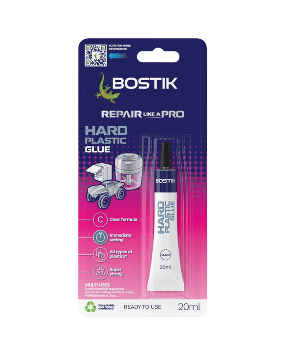 Bostik Hard Plastics Glue 20g