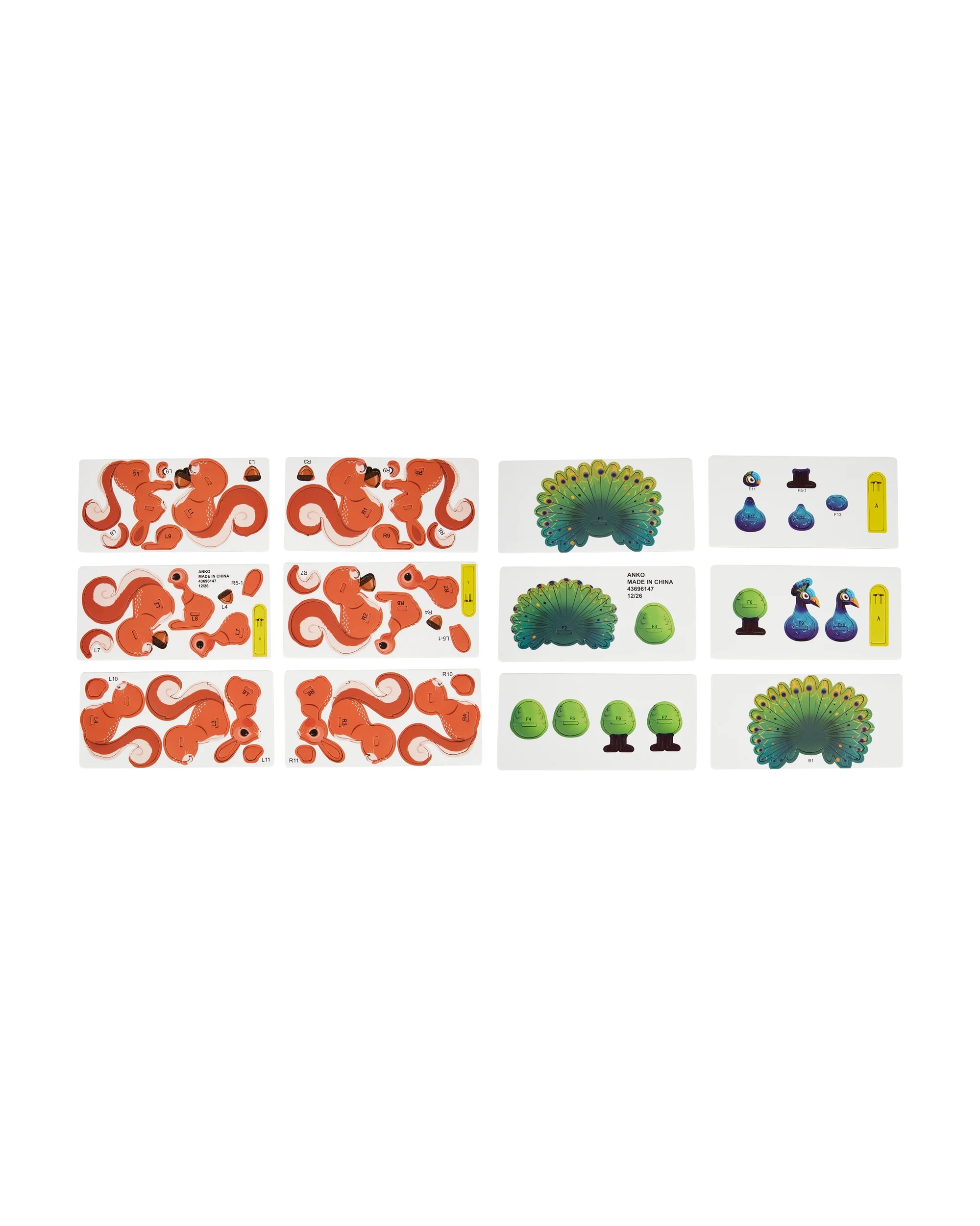 7 DIY 3D Cardboard Model - Assorted, 7 of 8