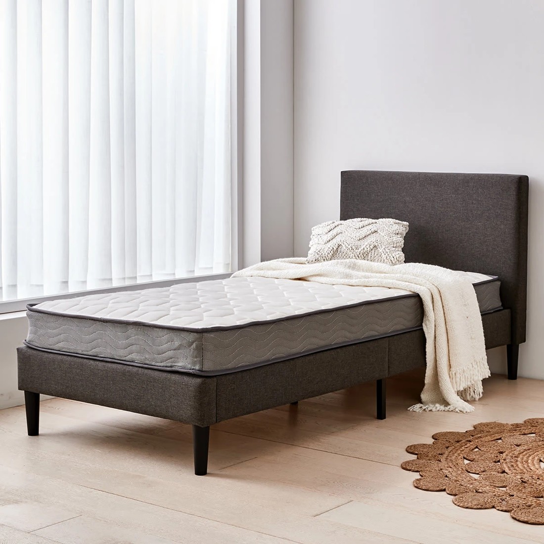4 15cm Single Bed Bonnell Mattress, 4 of 9