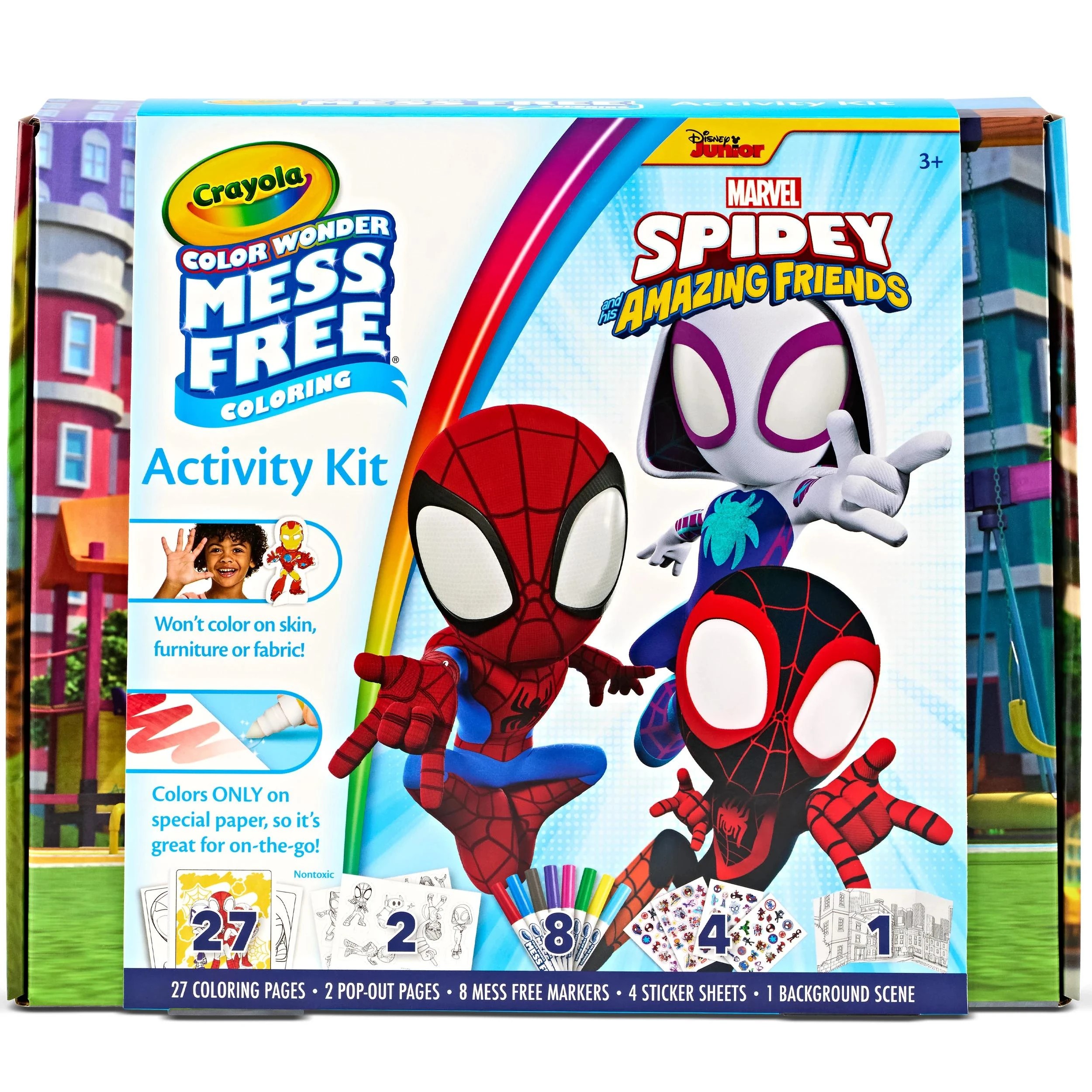 1 Crayola Color Wonder Activity Kit - Spidey - Multi, 1 of 7