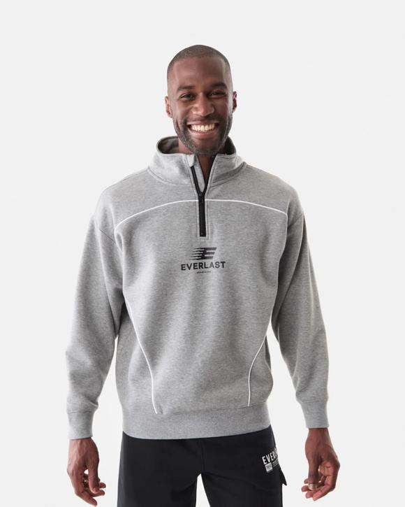 Everlast Mens 1/4 Zip Sweatshirt