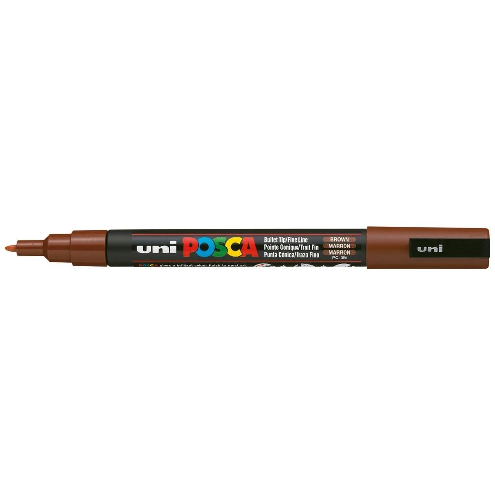1 POSCA PC 3M Paint Marker Brown, 1 of 7