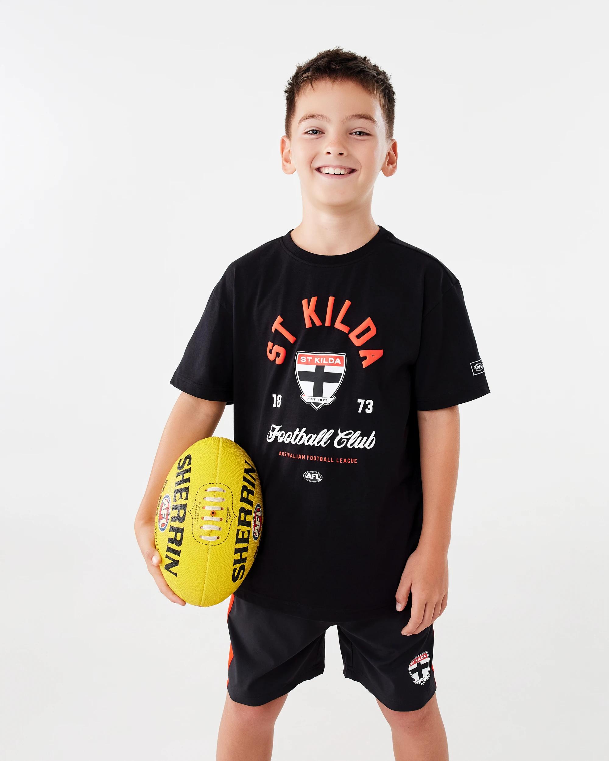 1 Official AFL Kids T-shirt St Kilda, 1 of 9