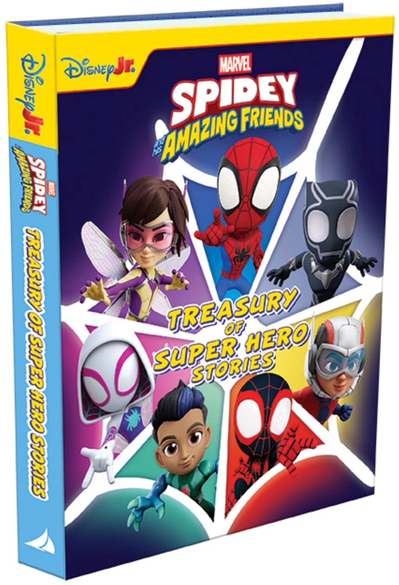 1 Disney Marvel Spidey Amazing Friends Treasury of Super Heroes Stories - Book, 1 of 6