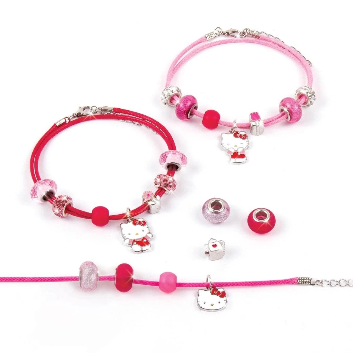 5 50 Piece Make It Real Hello Kitty Bead and Charm Set, 5 of 6