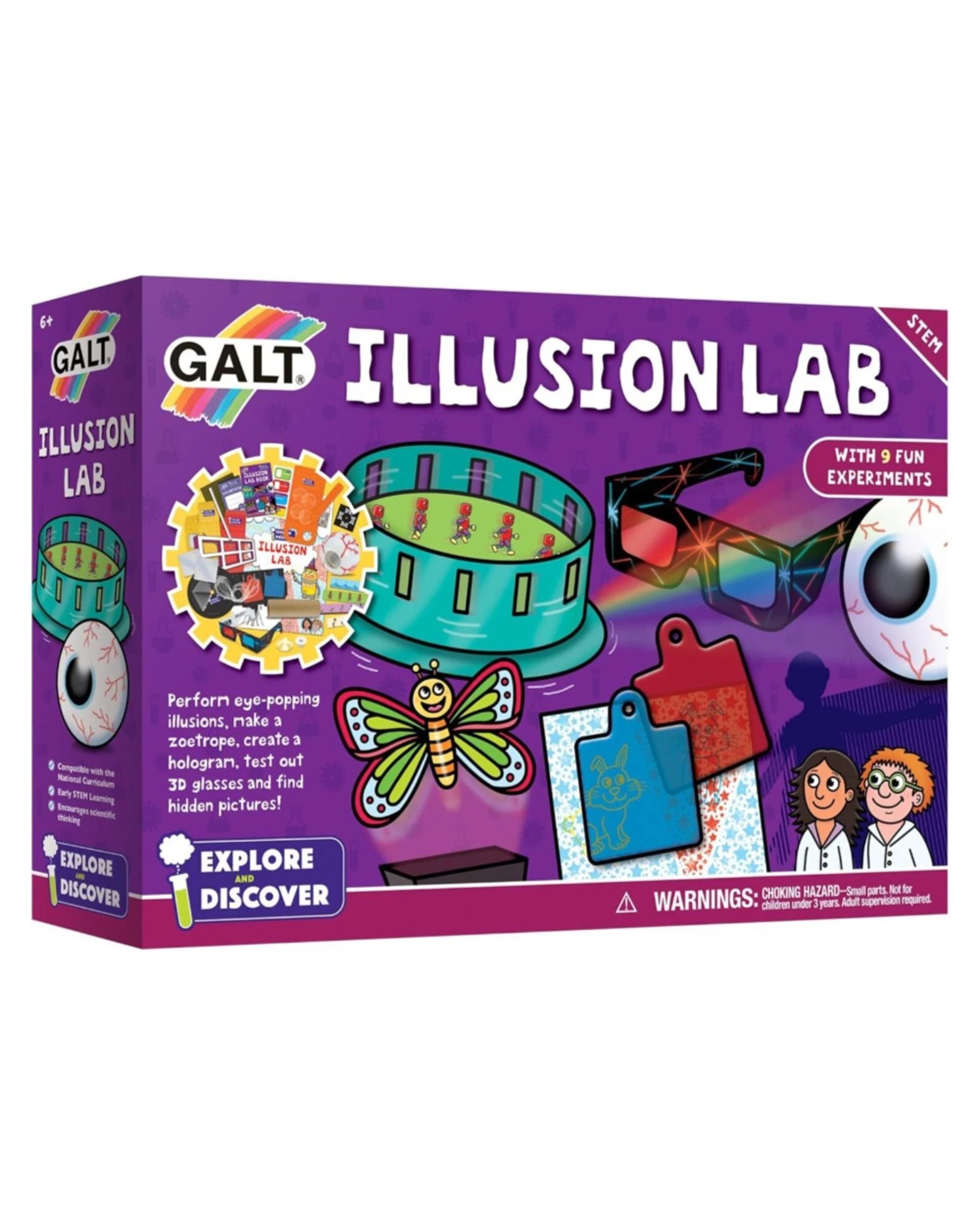 1 Galt Illusion Lab Science Kit, 1 of 3